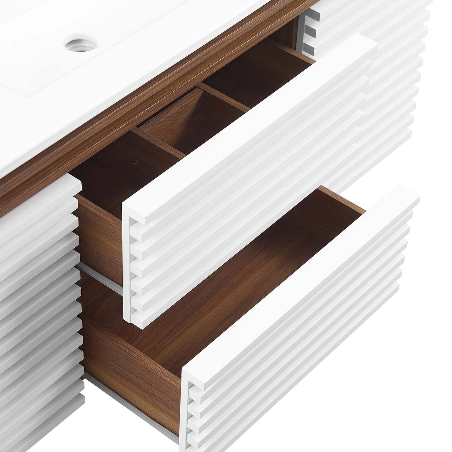 Render 48" Wall-Mount Bathroom Vanity By Modway - EEI-5801 | Bathroom Accessories | Modishstore - 109