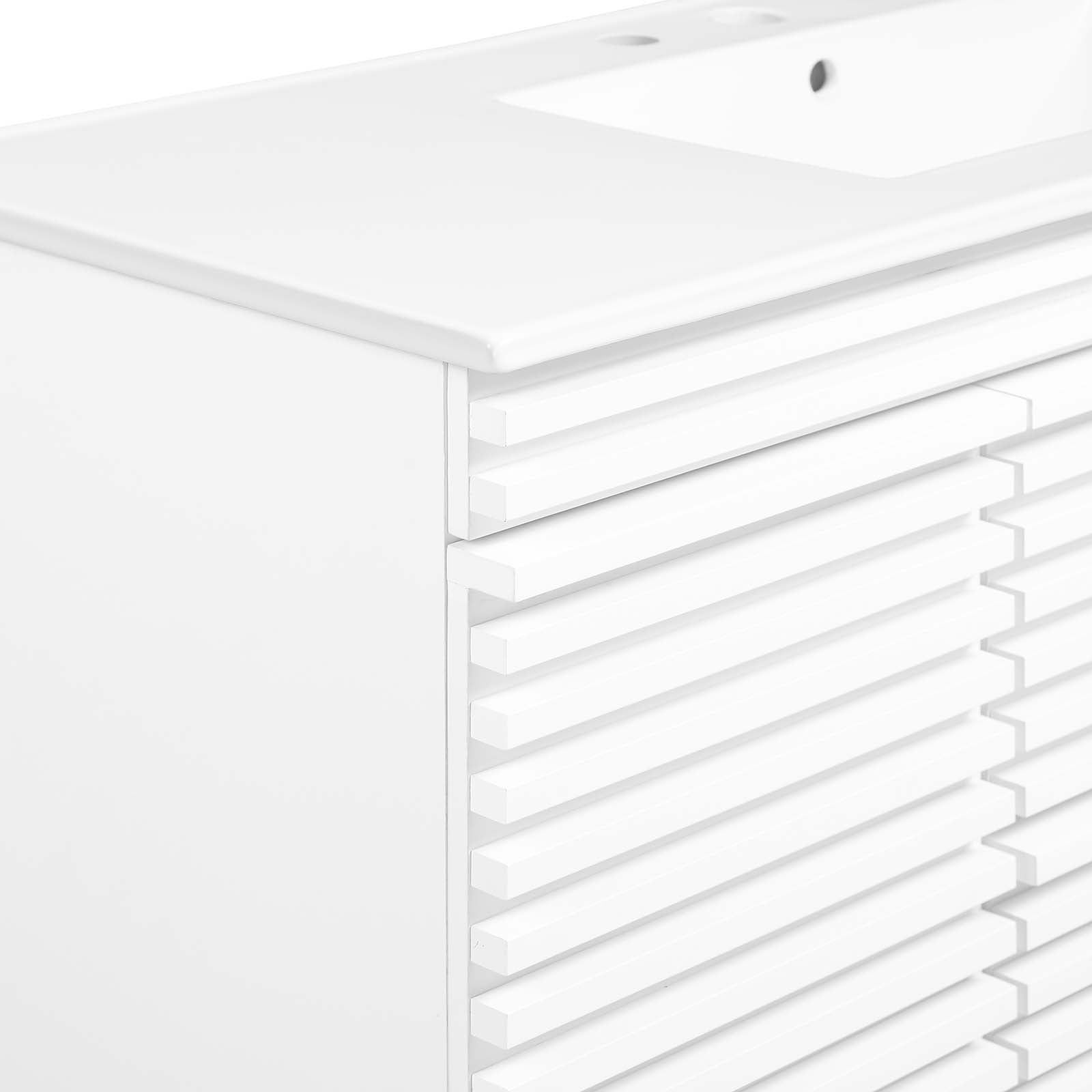 Render 48" Wall-Mount Bathroom Vanity By Modway - EEI-5801 | Bathroom Accessories | Modishstore - 120