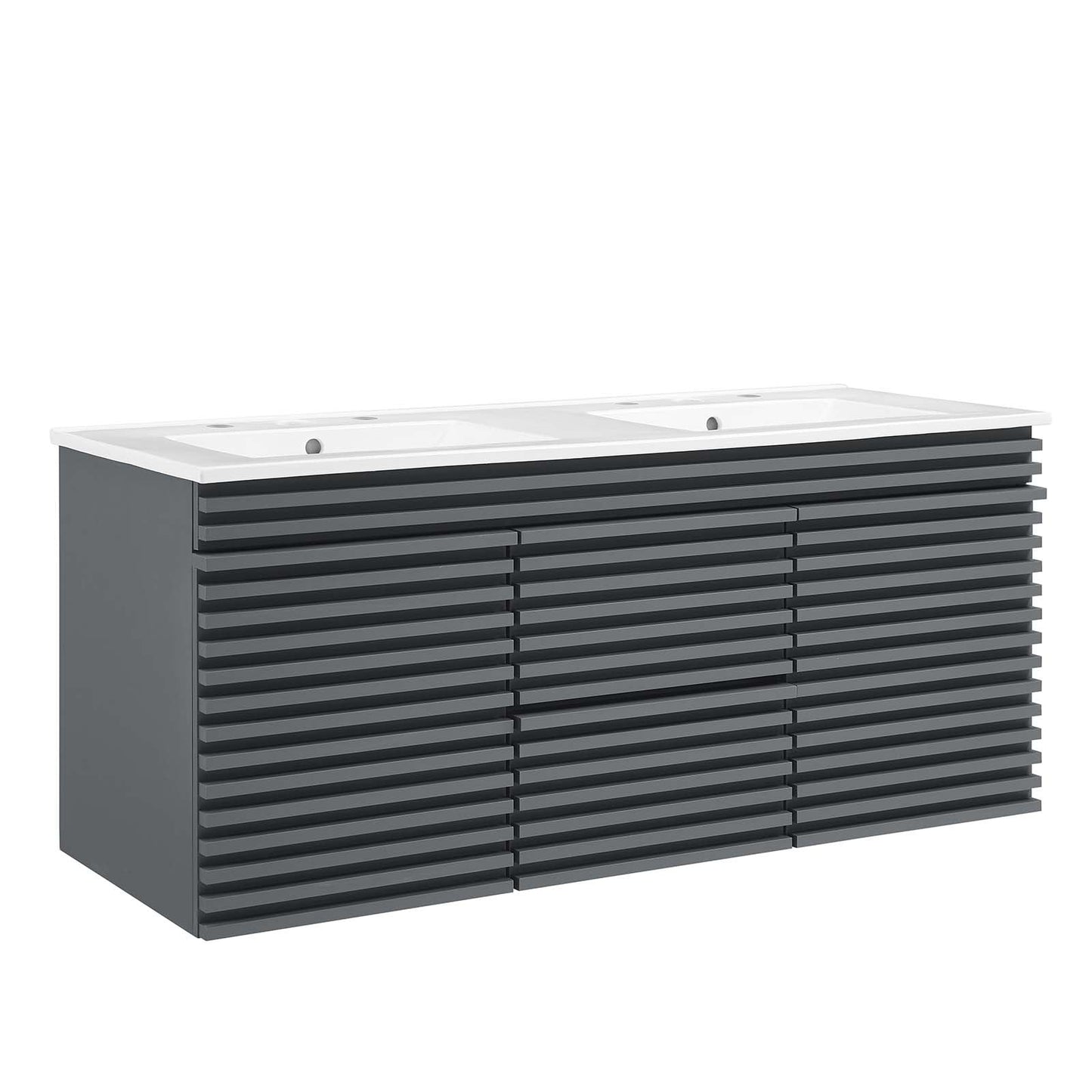 Render 48" Wall-Mount Bathroom Vanity By Modway - EEI-5802 | Bathroom Accessories | Modishstore - 30