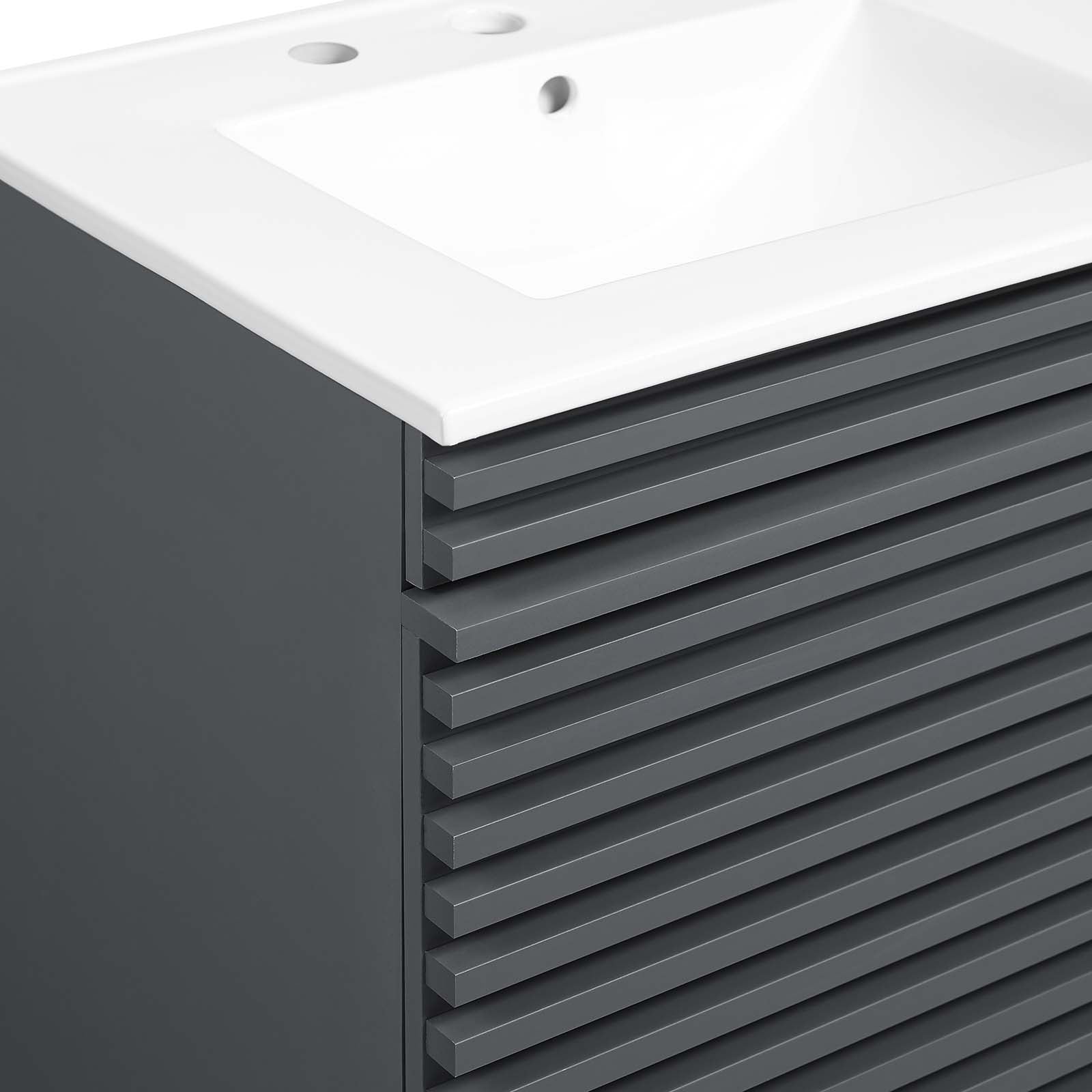Render 48" Wall-Mount Bathroom Vanity By Modway - EEI-5802 | Bathroom Accessories | Modishstore - 39