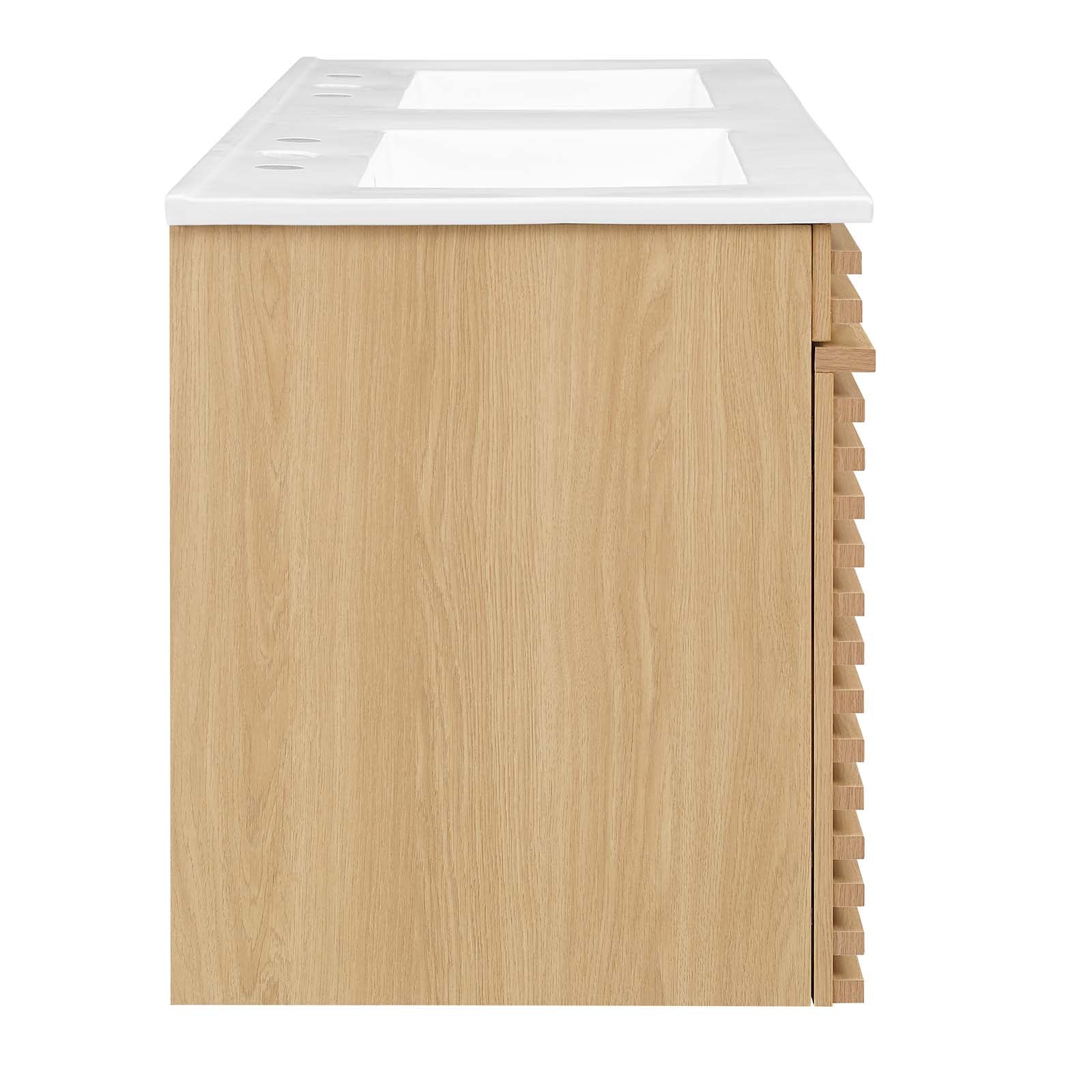 Render 48" Wall-Mount Bathroom Vanity By Modway - EEI-5802 | Bathroom Accessories | Modishstore - 53
