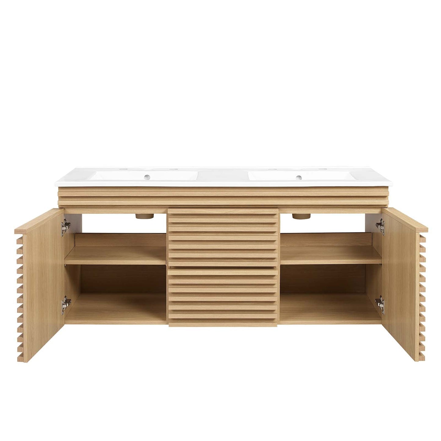 Render 48" Wall-Mount Bathroom Vanity By Modway - EEI-5802 | Bathroom Accessories | Modishstore - 56