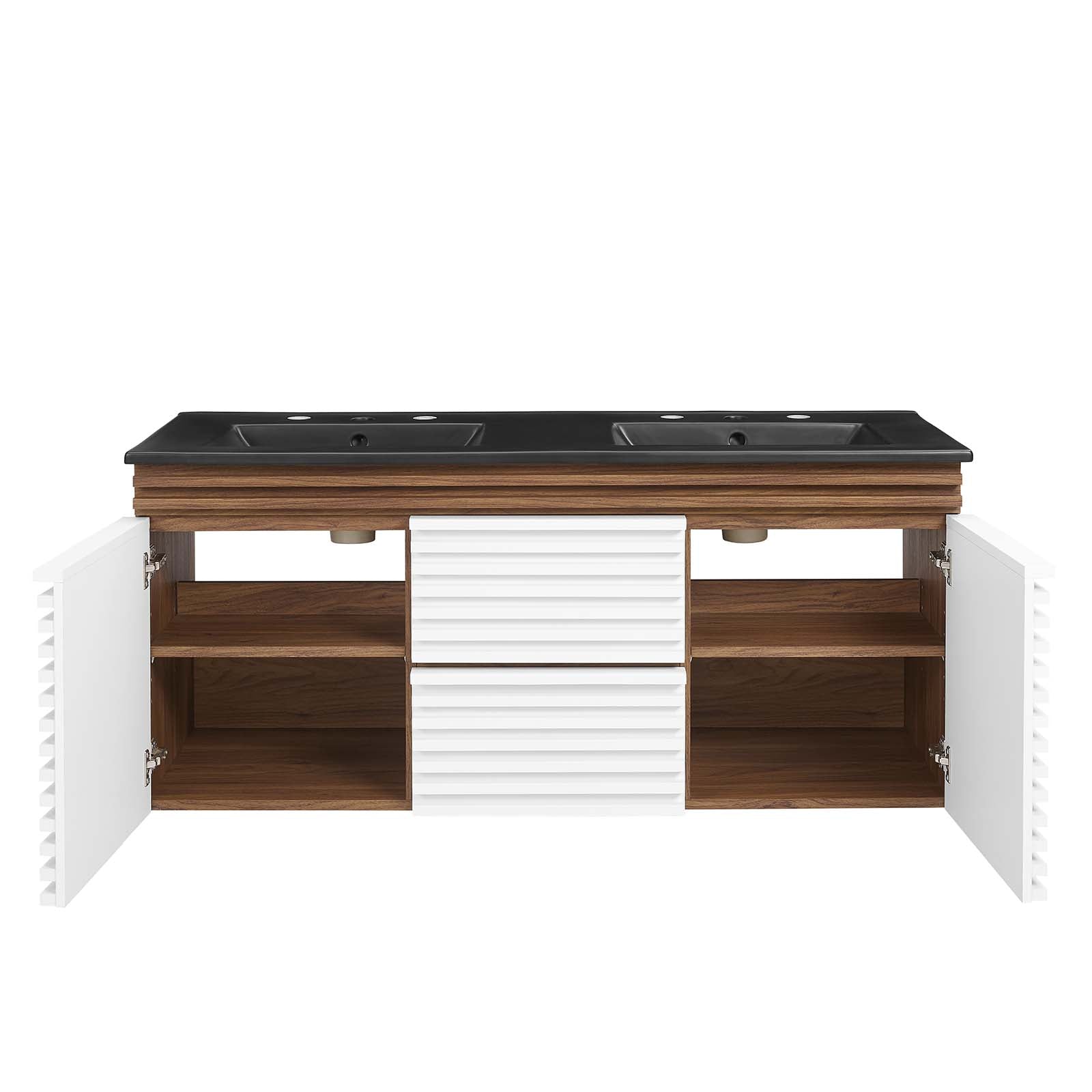 Render 48" Wall-Mount Bathroom Vanity By Modway - EEI-5802 | Bathroom Accessories | Modishstore - 96