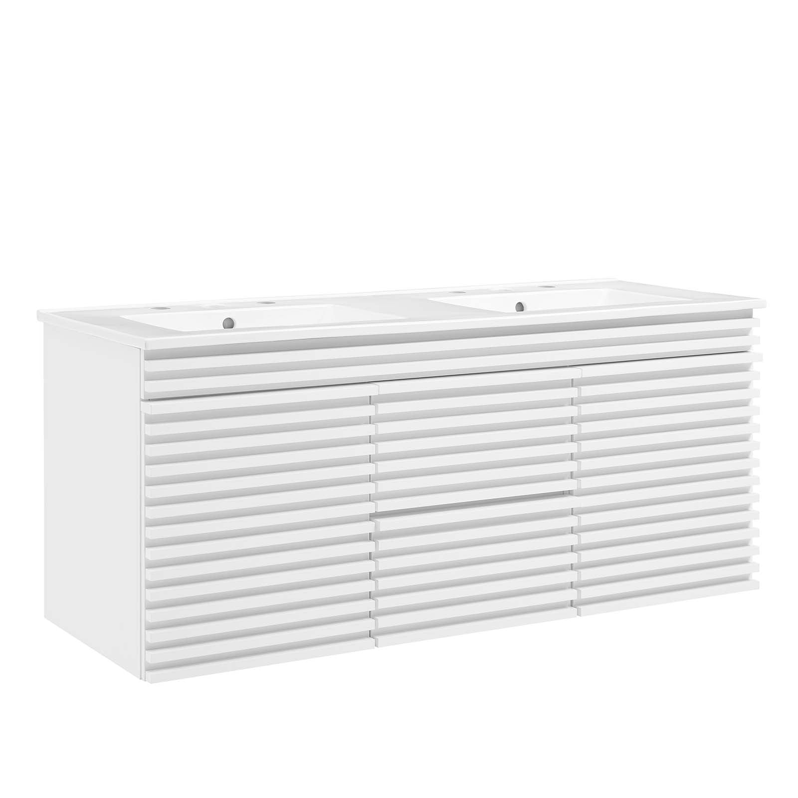 Render 48" Wall-Mount Bathroom Vanity By Modway - EEI-5802 | Bathroom Accessories | Modishstore - 110