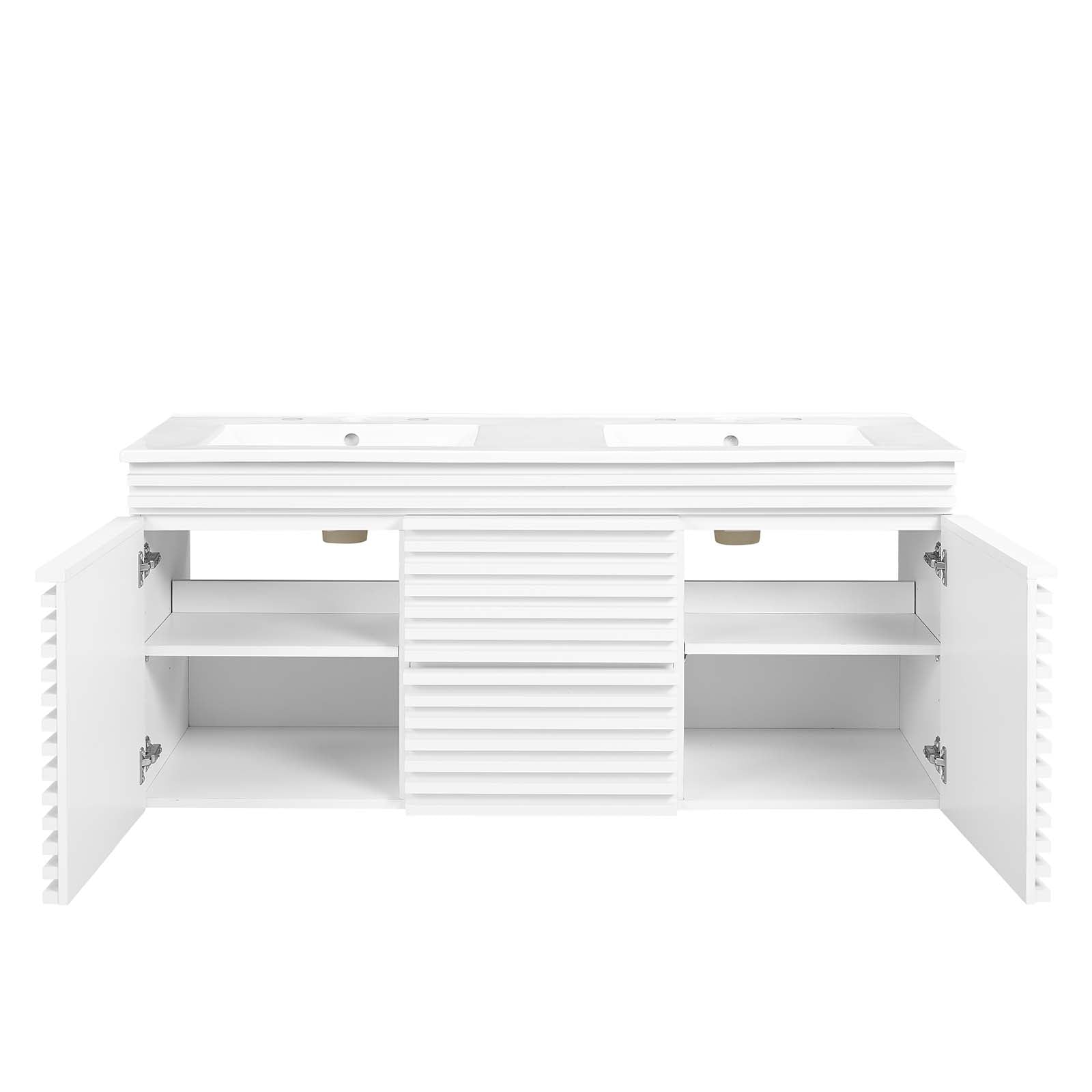 Render 48" Wall-Mount Bathroom Vanity By Modway - EEI-5802 | Bathroom Accessories | Modishstore - 116