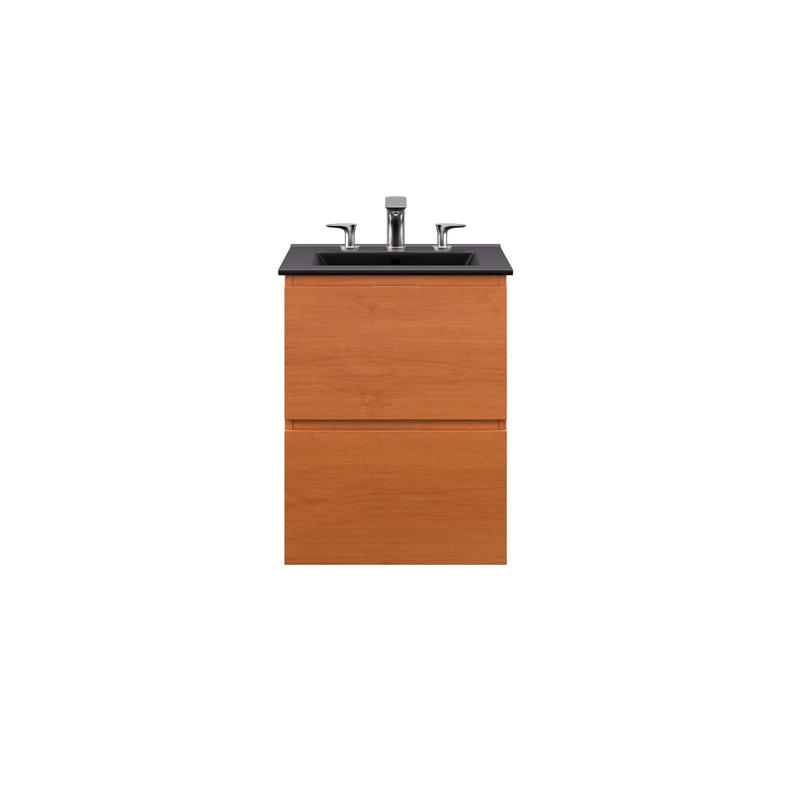 Scenic 18" Wall-Mount Bathroom Vanity By Modway - EEI-5810 | Bathroom Accessories | Modishstore - 7