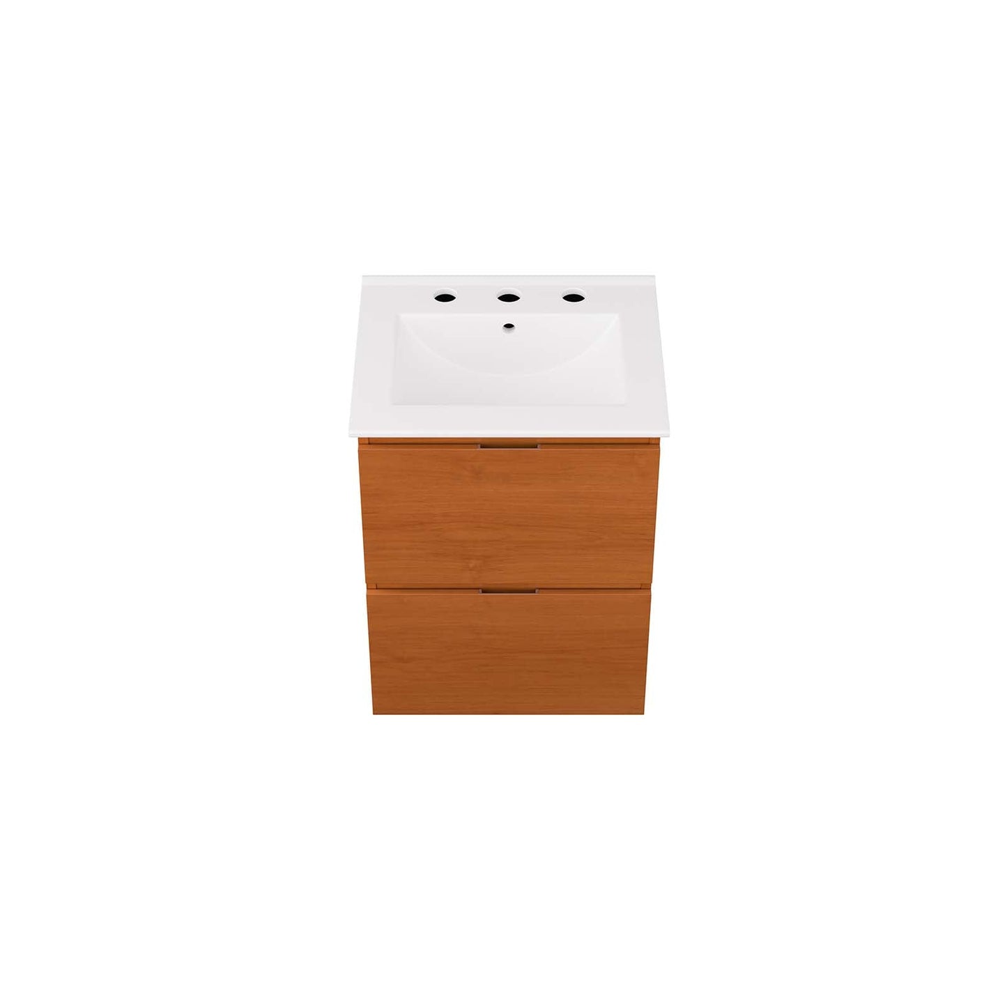 Scenic 18" Wall-Mount Bathroom Vanity By Modway - EEI-5810 | Bathroom Accessories | Modishstore - 11