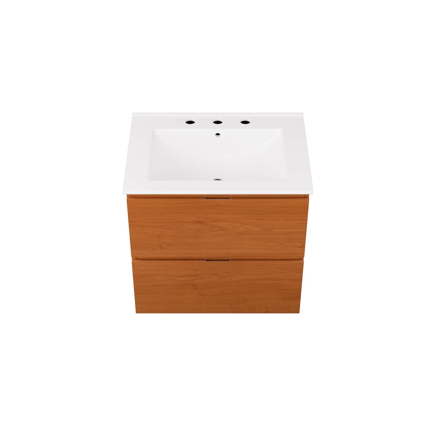 Scenic 24" Wall-Mount Bathroom Vanity By Modway - EEI-5811 | Bathroom Accessories | Modishstore - 11