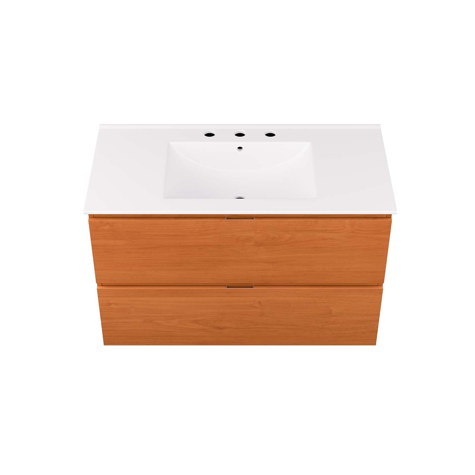 Scenic 36" Wall-Mount Bathroom Vanity By Modway - EEI-5813 | Bathroom Accessories | Modishstore - 11