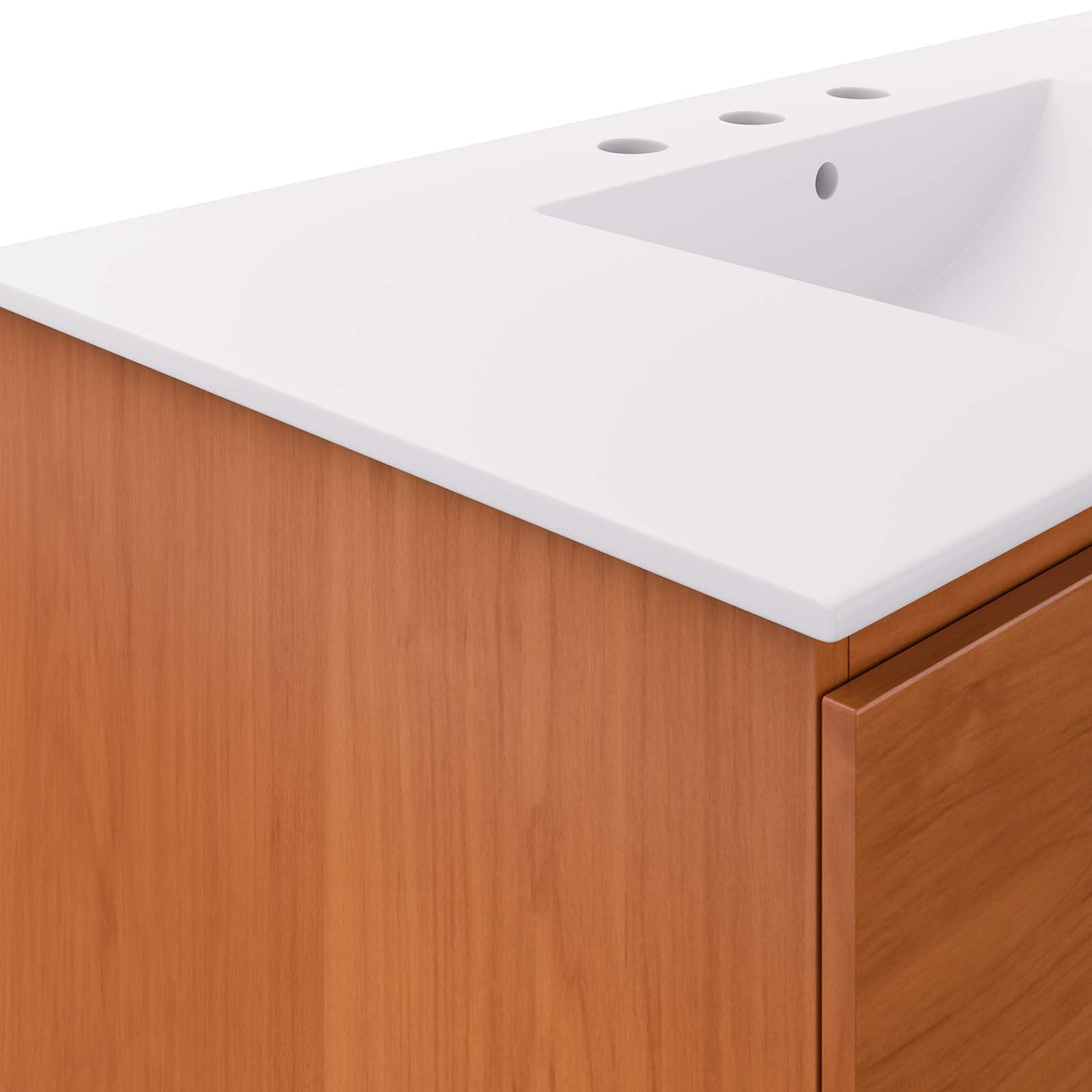 Scenic 36" Wall-Mount Bathroom Vanity By Modway - EEI-5813 | Bathroom Accessories | Modishstore - 12