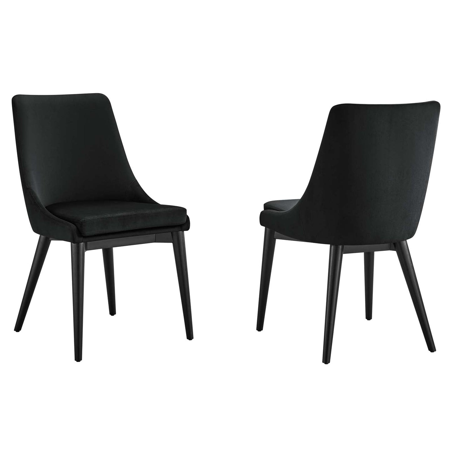 Viscount Accent Performance Velvet Dining Chairs - Set of 2 By Modway | Dining Chairs | Modishstore -2