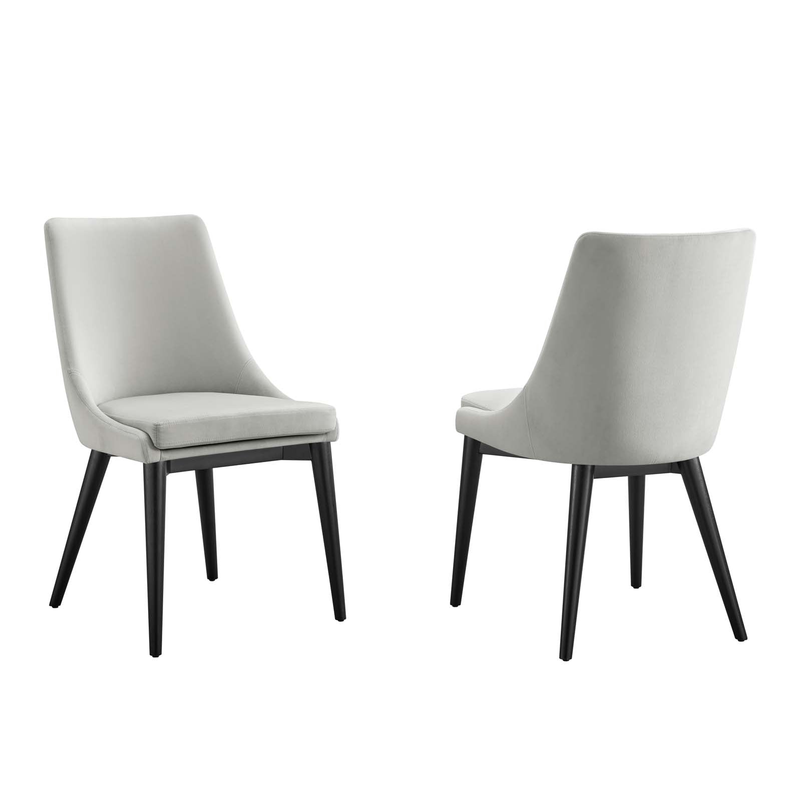 Viscount Accent Performance Velvet Dining Chairs - Set of 2 By Modway | Dining Chairs | Modishstore -50