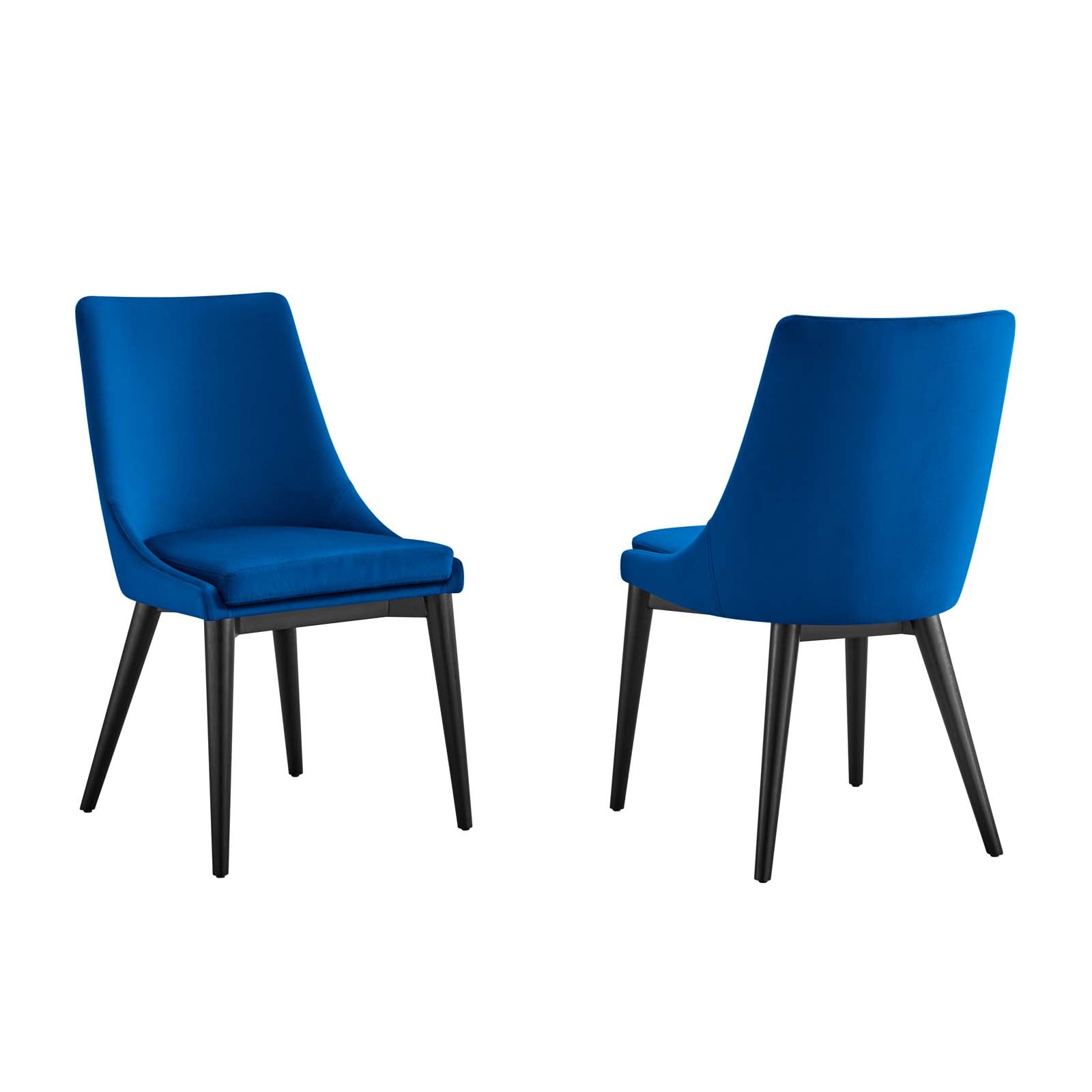 Viscount Accent Performance Velvet Dining Chairs - Set of 2 By Modway | Dining Chairs | Modishstore -58