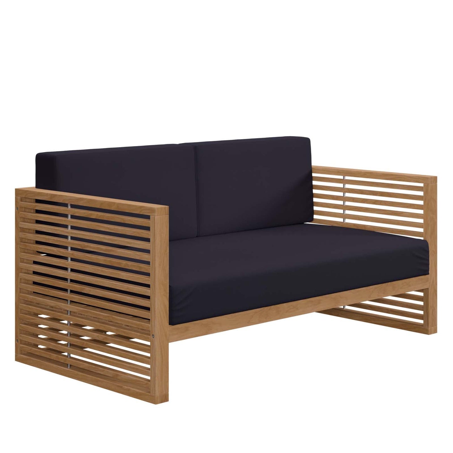 Carlsbad 6-Piece Teak Wood Outdoor Patio Outdoor Patio Set By Modway - EEI-5836 | Outdoor Sofas, Loveseats & Sectionals - 27