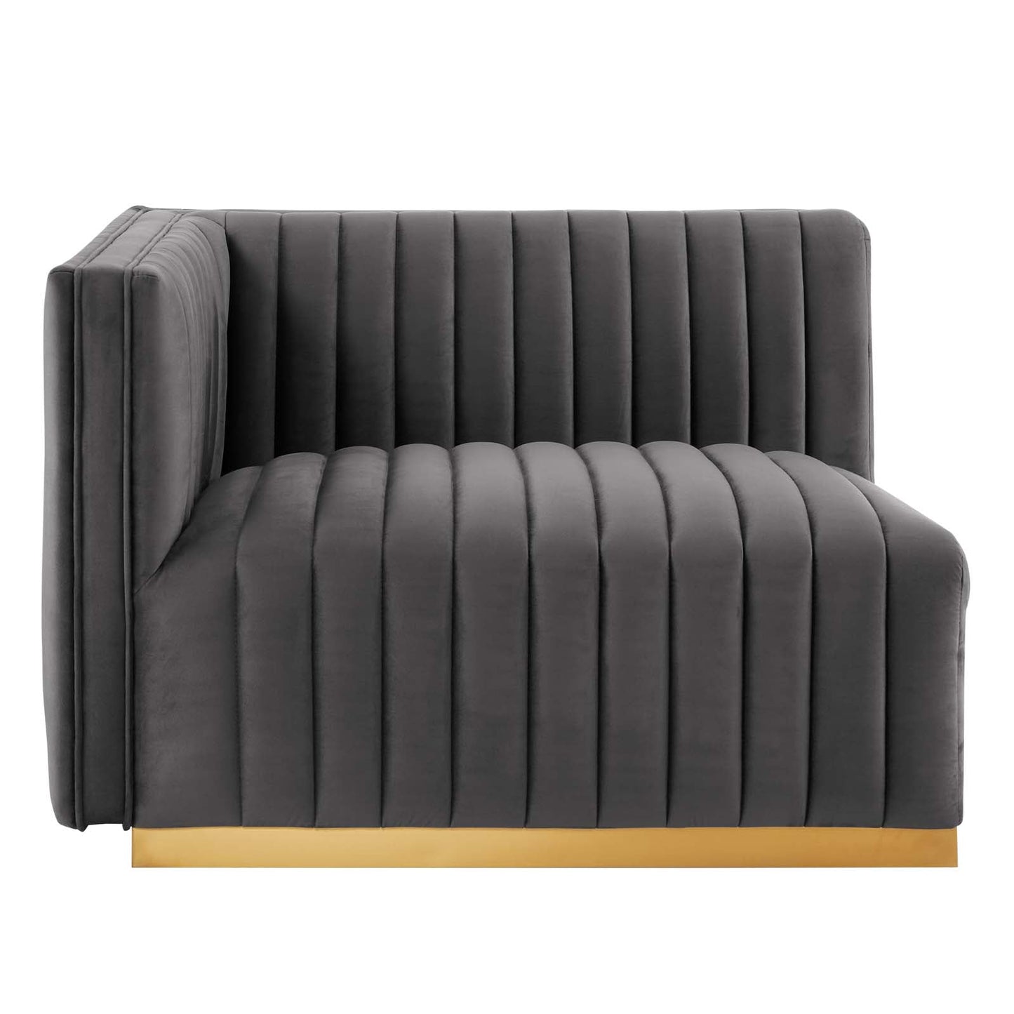 Conjure Channel Tufted Performance Velvet Loveseat By Modway - EEI-5842 | Loveseats - 26
