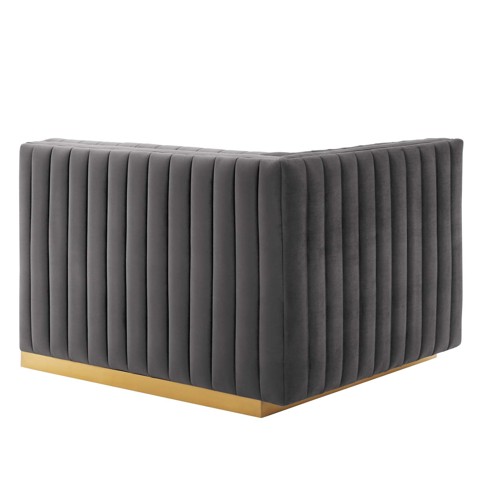 Conjure Channel Tufted Performance Velvet Loveseat By Modway - EEI-5842 | Loveseats - 27