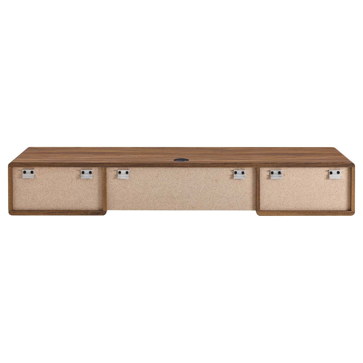 Transmit 60" Wall Mount Wood Office Desk By Modway - EEI-5864-WAL-WHI | Desks |  Modishstore - 4