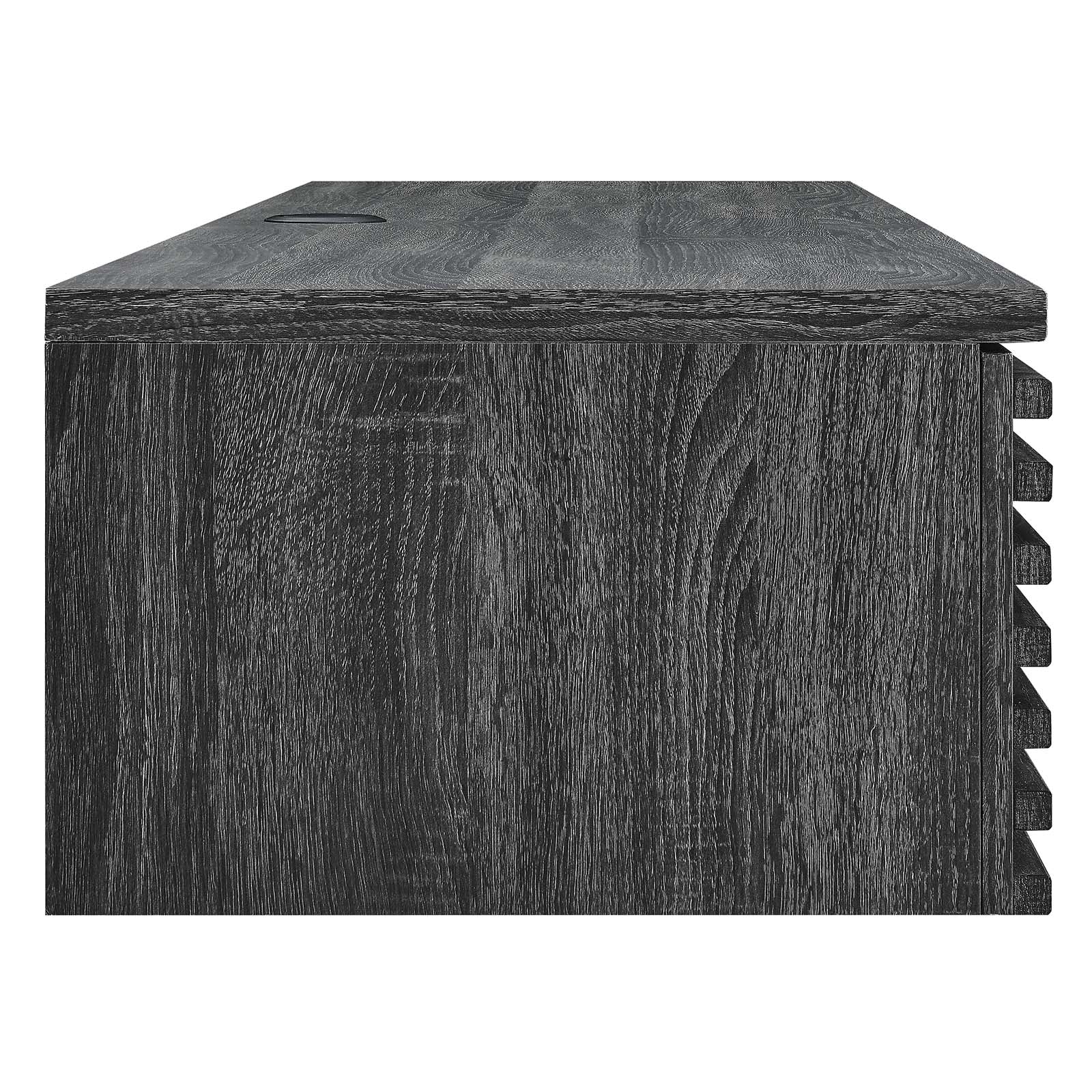 Render Wall Mount Wood Office Desk By Modway - EEI-5865-CHA | Desks |  Modishstore - 3