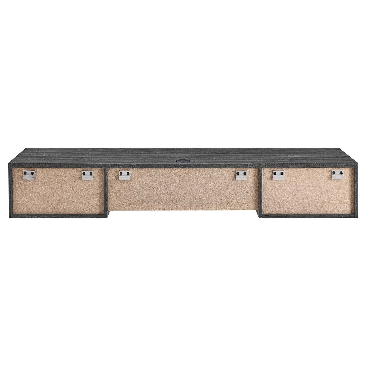 Render Wall Mount Wood Office Desk By Modway - EEI-5865-CHA | Desks |  Modishstore - 4