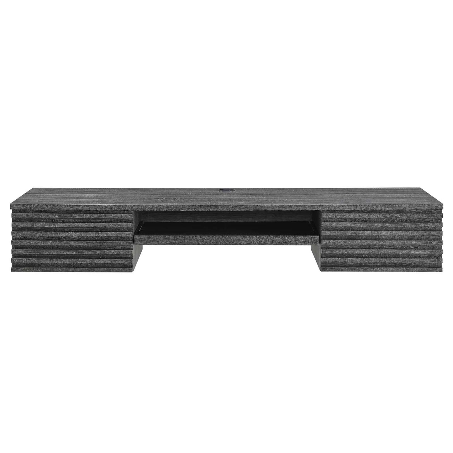 Render Wall Mount Wood Office Desk By Modway - EEI-5865-CHA | Desks |  Modishstore - 8