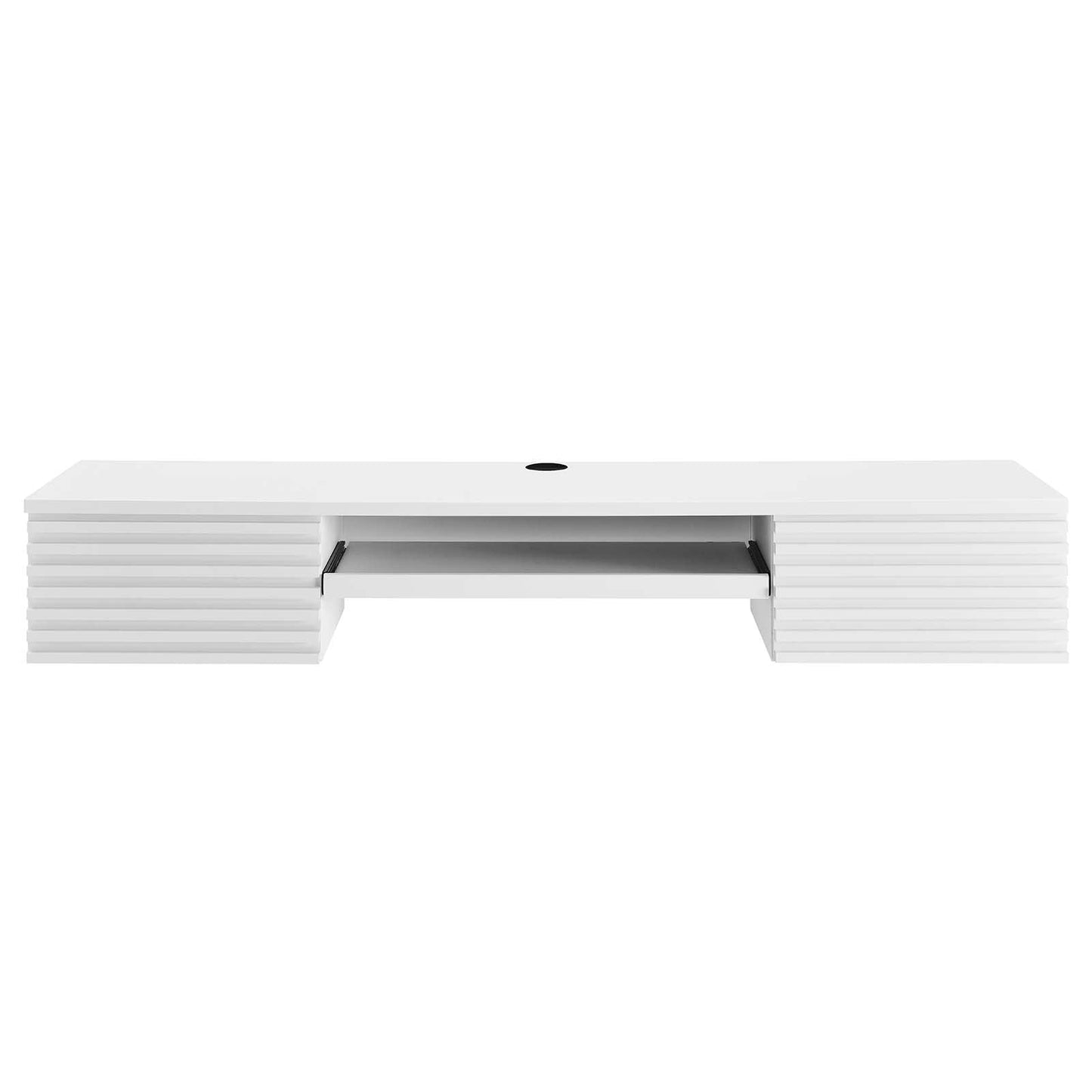 Render Wall Mount Wood Office Desk By Modway - EEI-5865-WAL | Desks |  Modishstore - 17