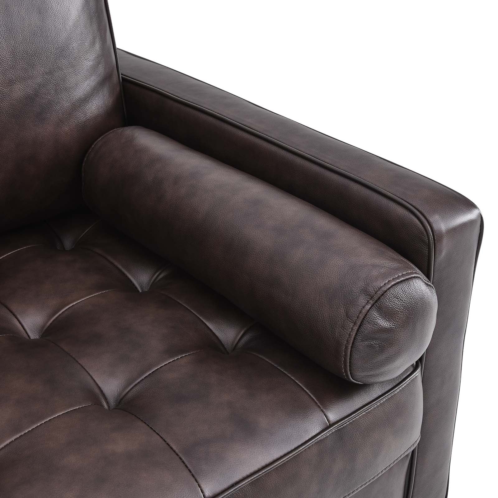 Valour Leather Armchair By Modway - EEI-5869 | Armchairs | Modishstore -19