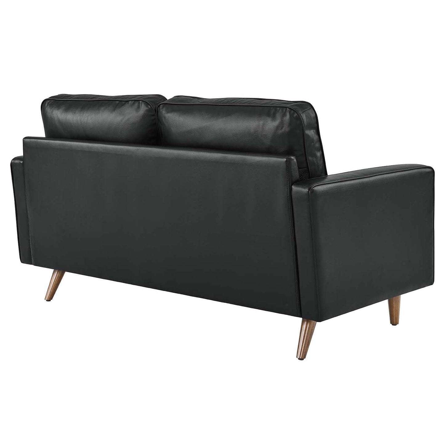 Valour Leather Loveseat By Modway - EEI-5870 | Loveseats | Modishstore - 4