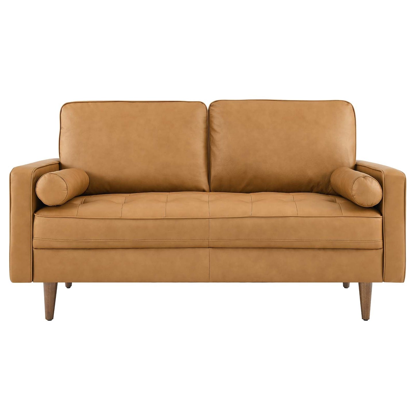 Valour Leather Loveseat By Modway - EEI-5870 | Loveseats | Modishstore - 20