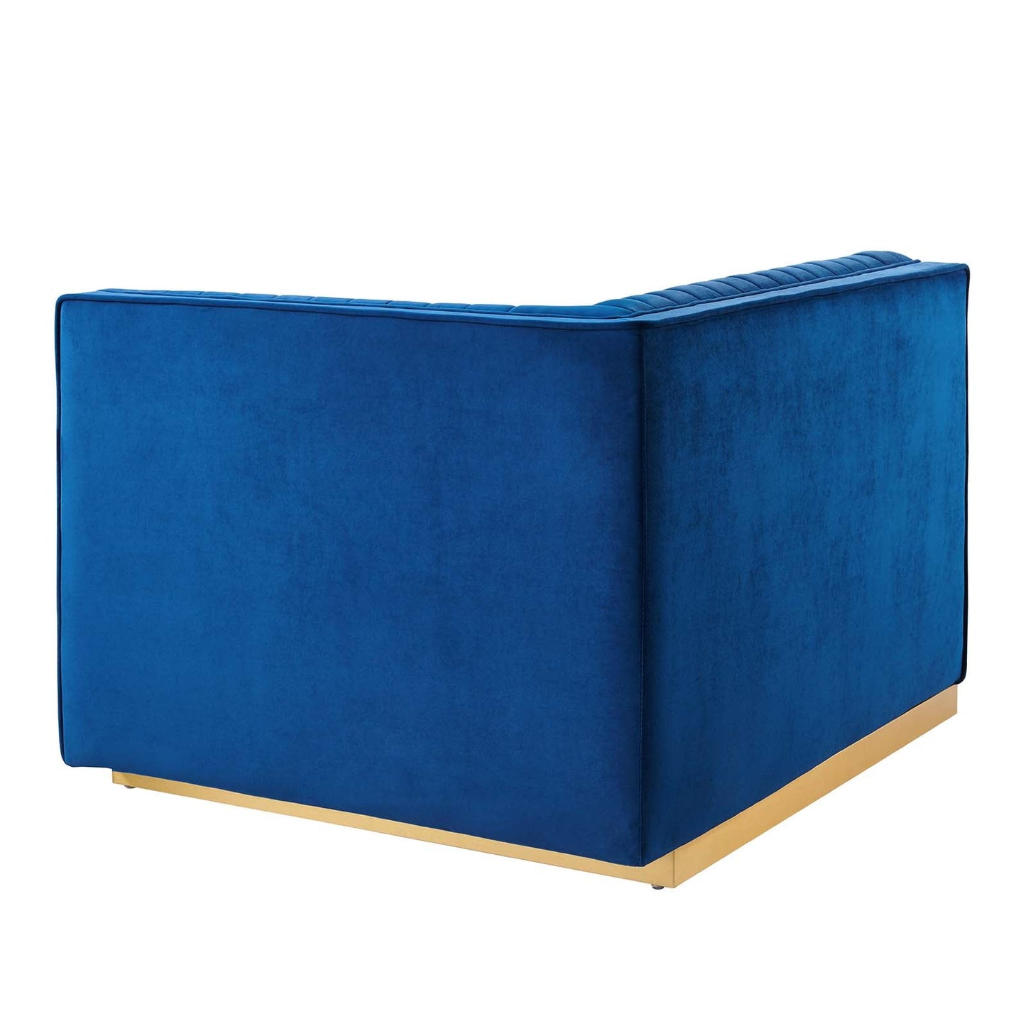 Sanguine Channel Tufted Performance Velvet Modular Sectional Sofa Right-Arm Chair By Modway - EEI-6032 | Sectional | Modishstore - 20
