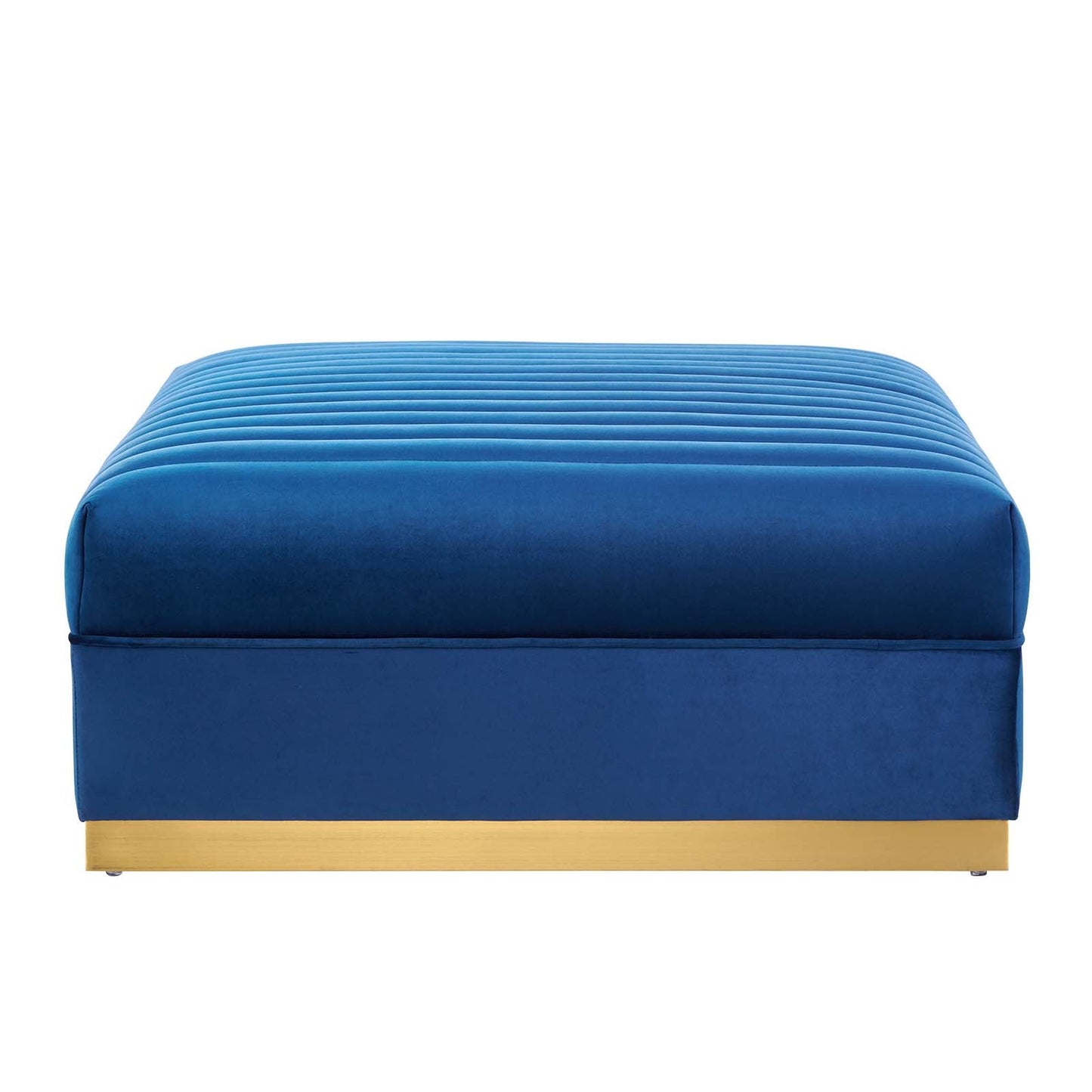 Sanguine Channel Tufted Performance Velvet Modular Sectional Sofa Ottoman By Modway - EEI-6036 | Ottomans | Modishstore - 14