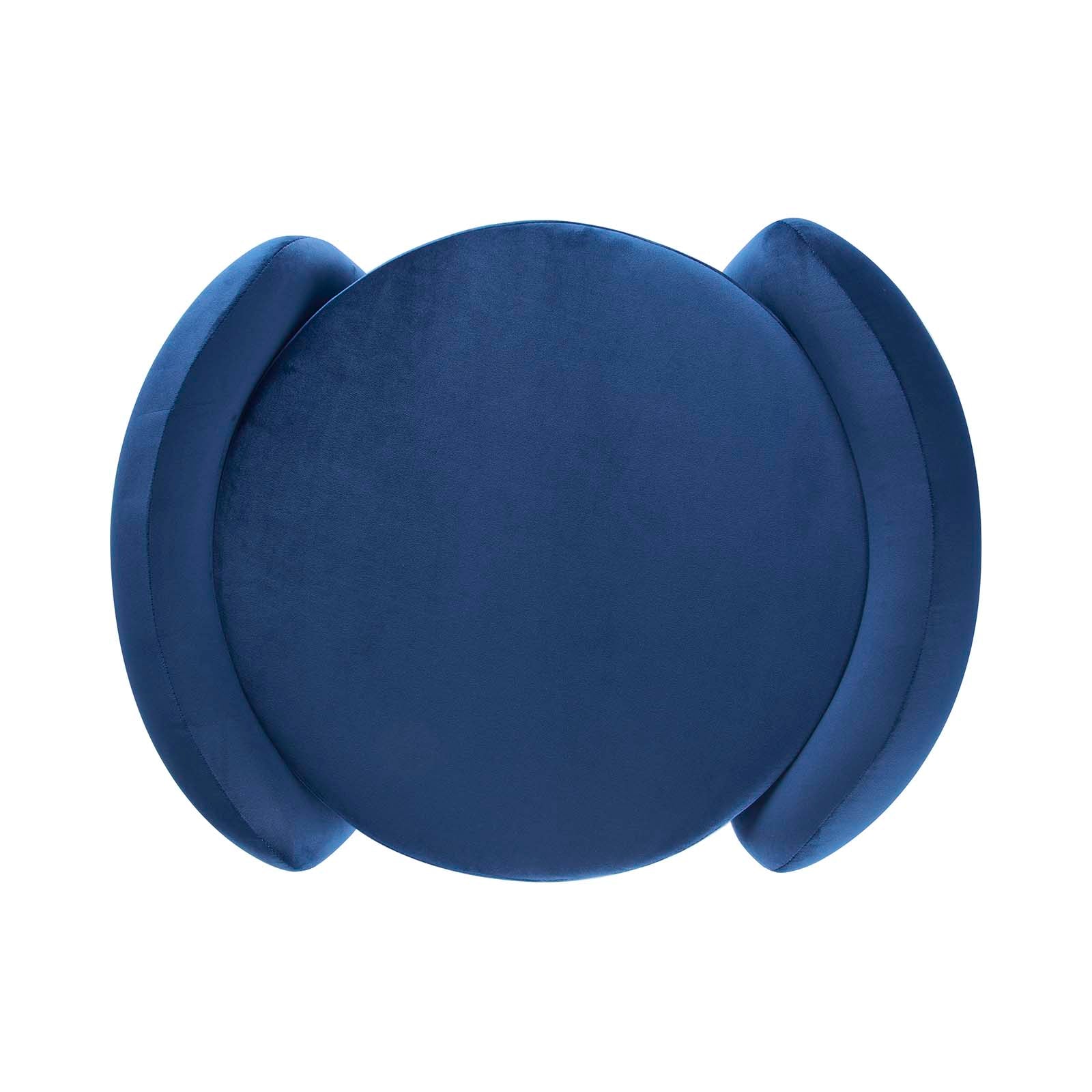 Nebula Upholstered Performance Velvet Ottoman By Modway - EEI-6055 | Ottomans | Modishstore - 15