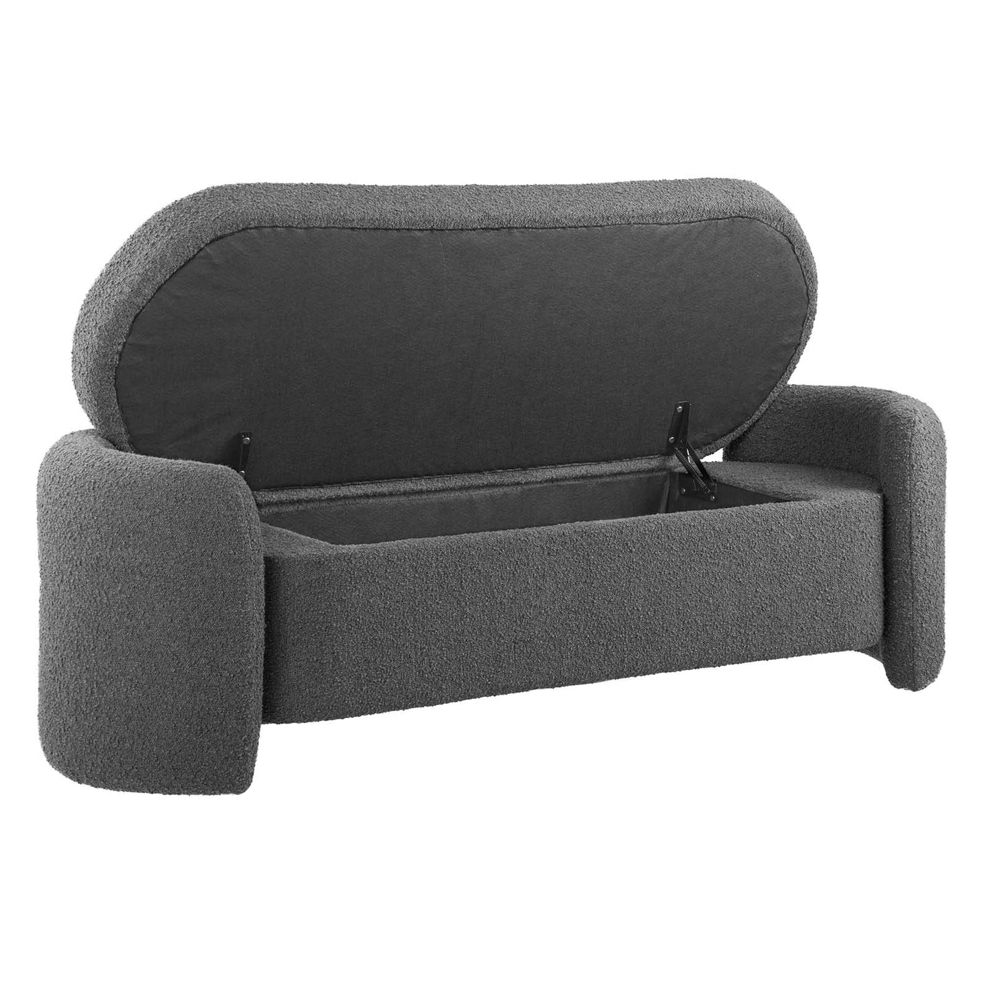 Nebula Boucle Upholstered Bench By Modway - EEI-6056 | Benches | Modishstore - 3