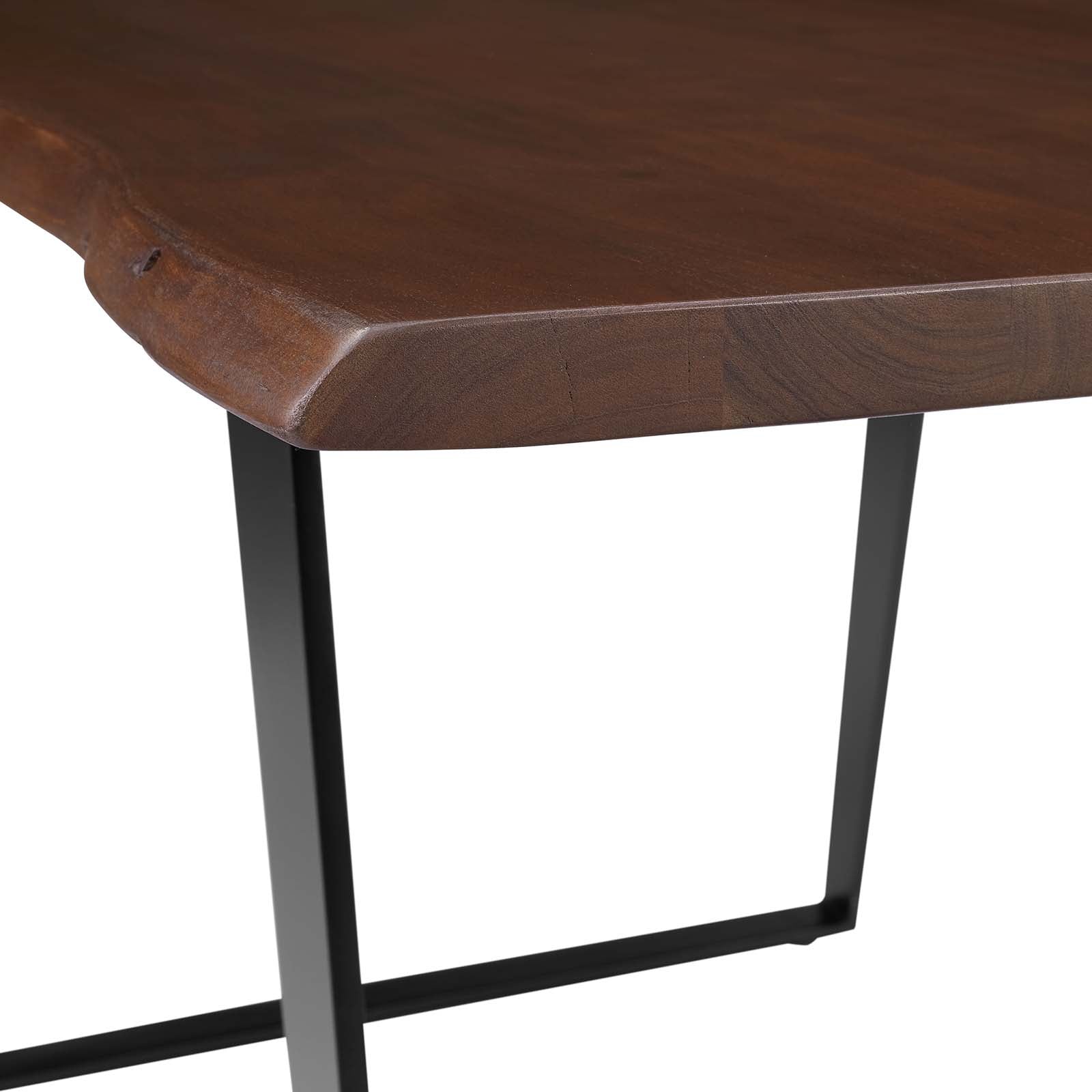 Astound 60" Live Edge Acacia Wood Dining Table By Modway - EEI-6067 | Dining Tables - 10