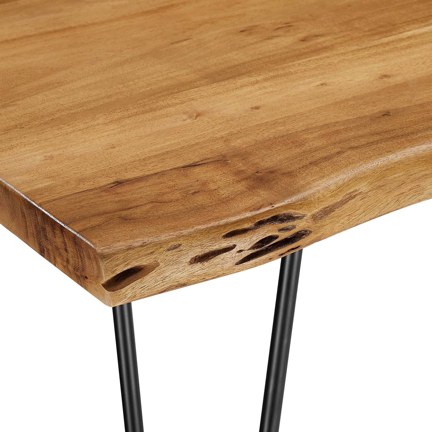 Ardor 74" Live Edge Acacia Wood Dining Table By Modway - EEI-6070
