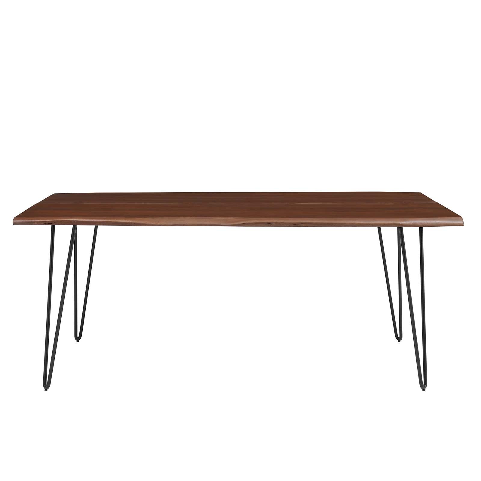 Ardor 74" Live Edge Acacia Wood Dining Table By Modway - EEI-6070 | Dining Tables - 4