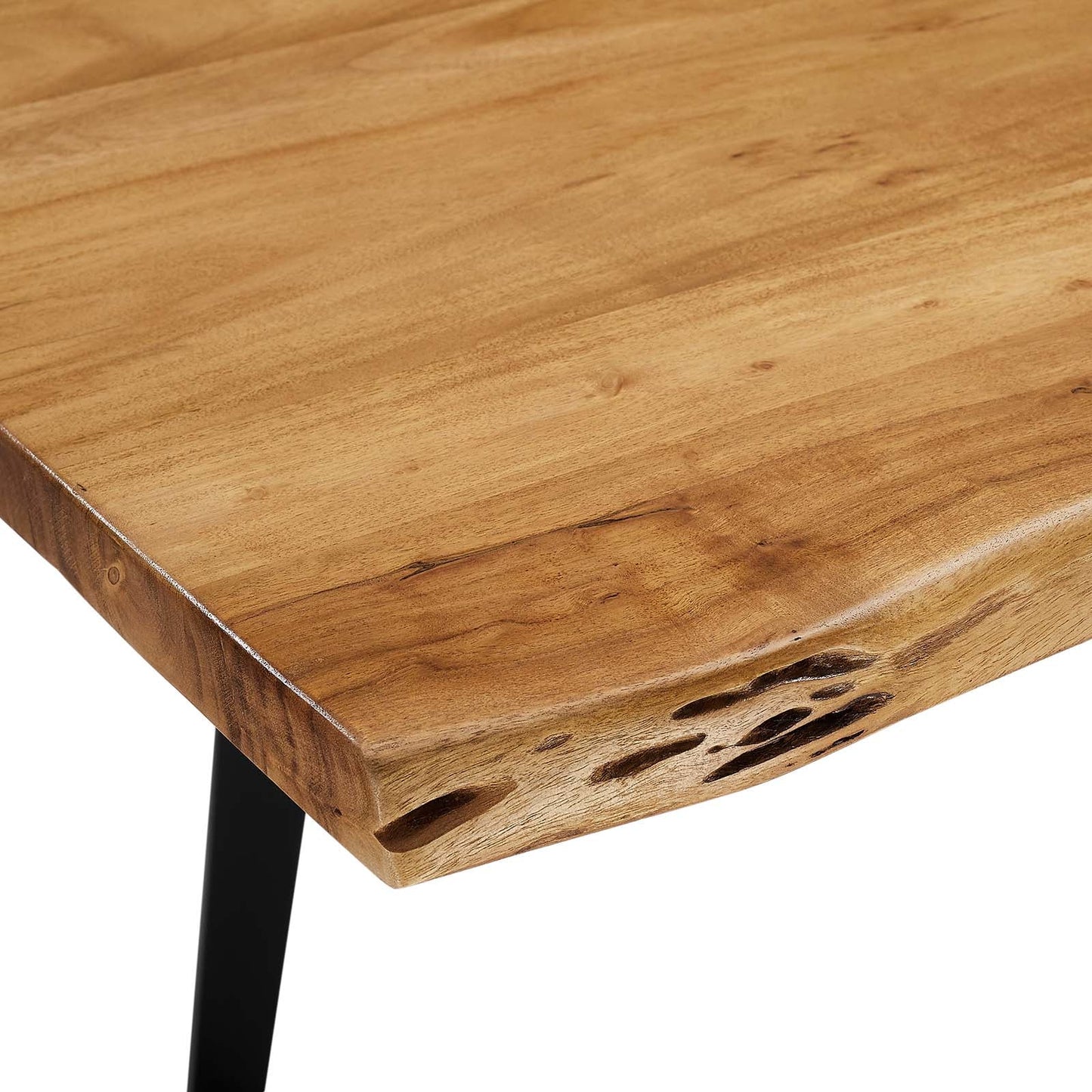 Viggo 96" Live Edge Acacia Wood Dining Table By Modway - EEI-6071