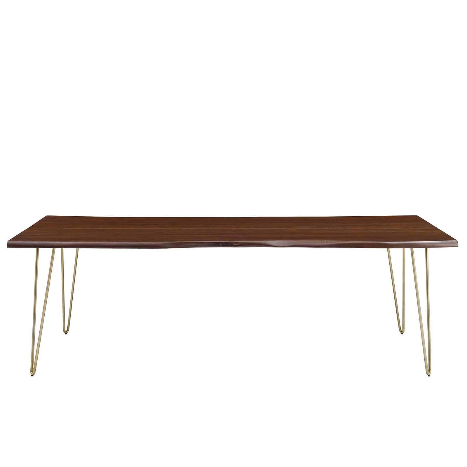 Ardor 96" Live Edge Acacia Wood Dining Table By Modway - EEI-6072 | Dining Tables - 14
