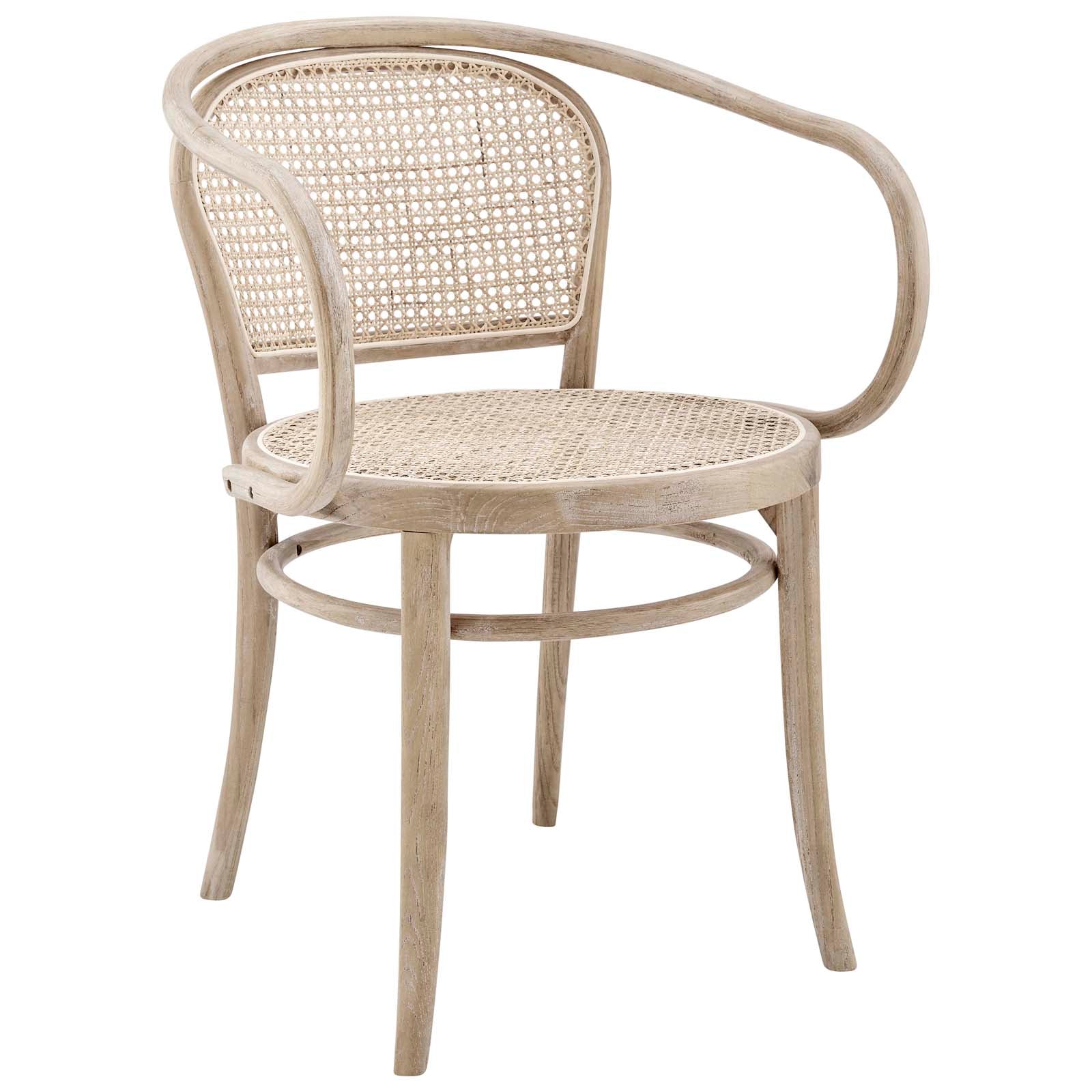 Oliana Wood Dining Armchair Set Of 2 By Modway - EEI-6079-BLK | Dining Chairs |  Modishstore - 12