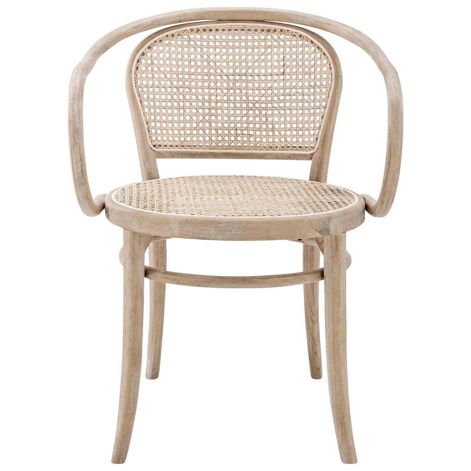 Oliana Wood Dining Armchair Set Of 2 By Modway - EEI-6079-BLK | Dining Chairs |  Modishstore - 15