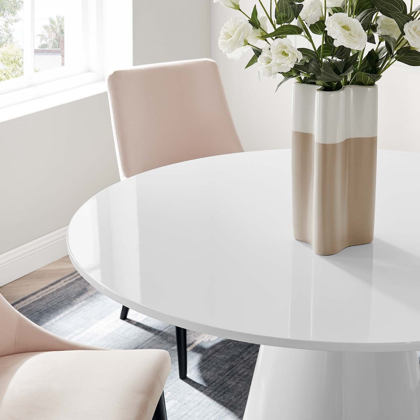 Provision 47" Round Dining Table By Modway - EEI-6101 | Dining Tables | Modishstore - 11