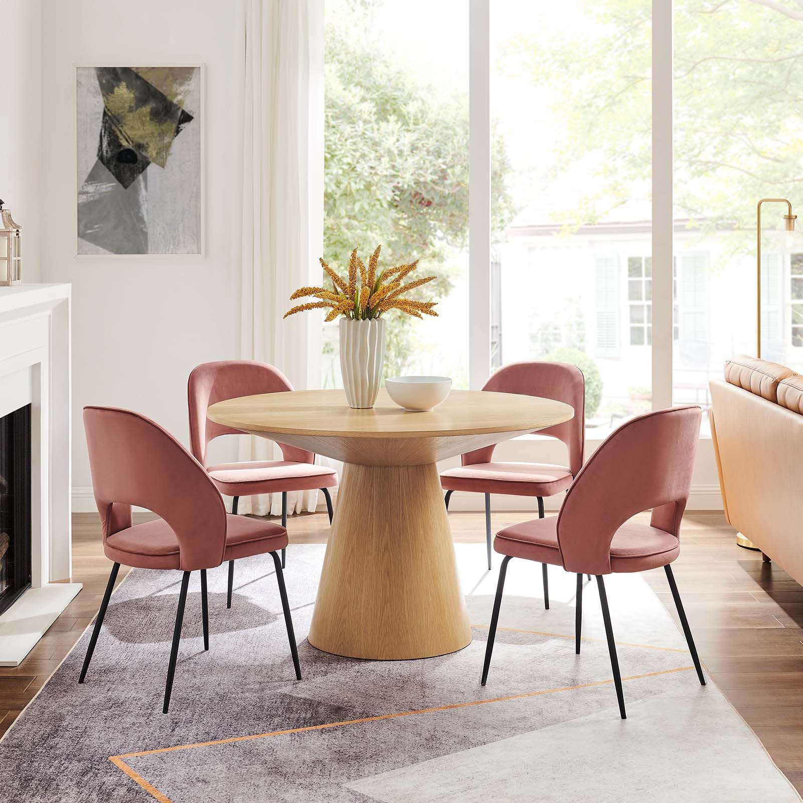 Provision 47" Round Dining Table By Modway - EEI-6102 | Dining Tables | Modishstore