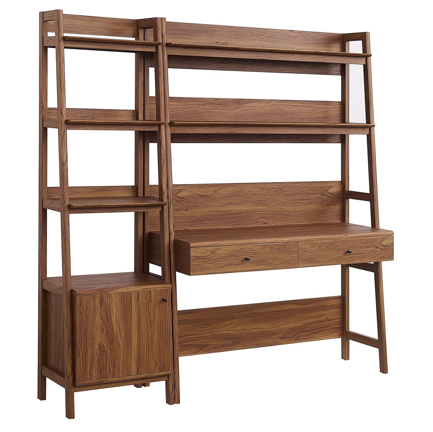 Bixby 2-Piece Wood Office Desk and Bookshelf By Modway - EEI-6111 | Bookcases - 6