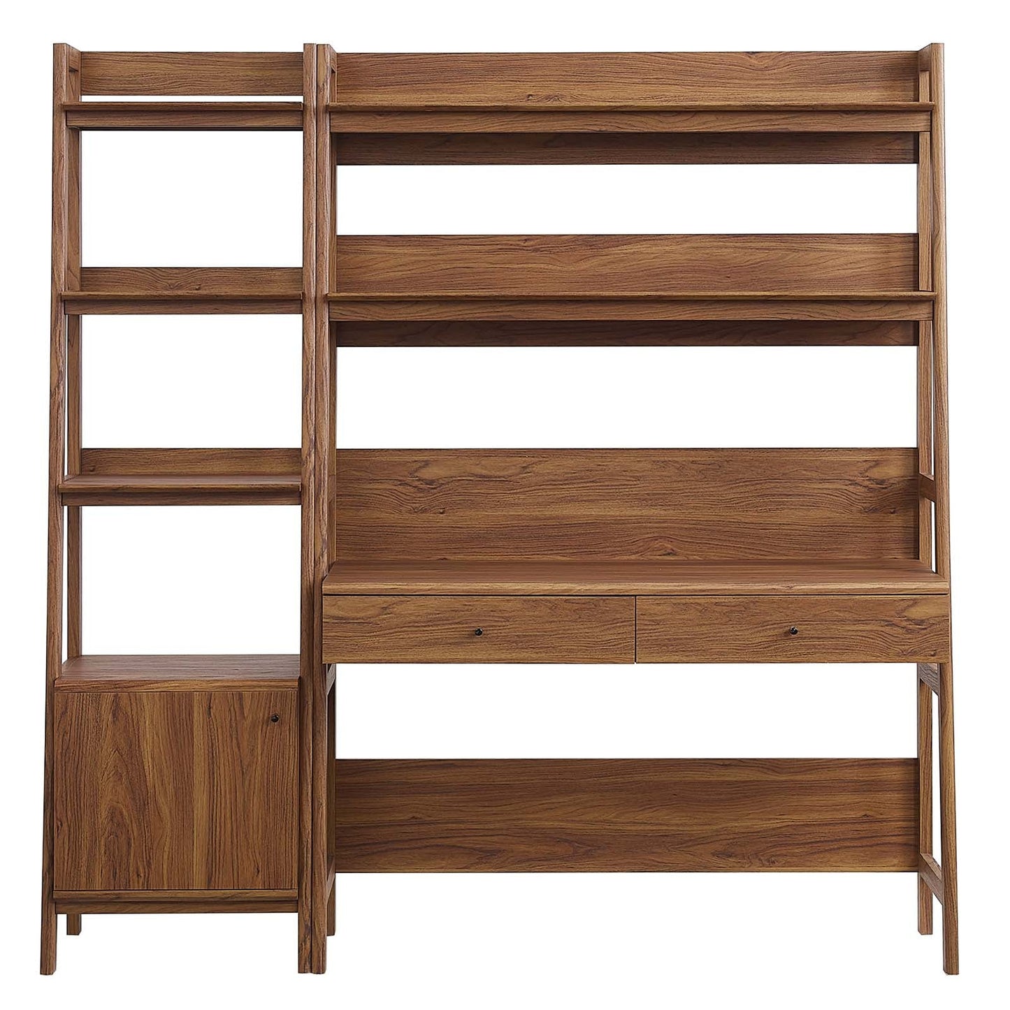 Bixby 2-Piece Wood Office Desk and Bookshelf By Modway - EEI-6111 | Bookcases - 7