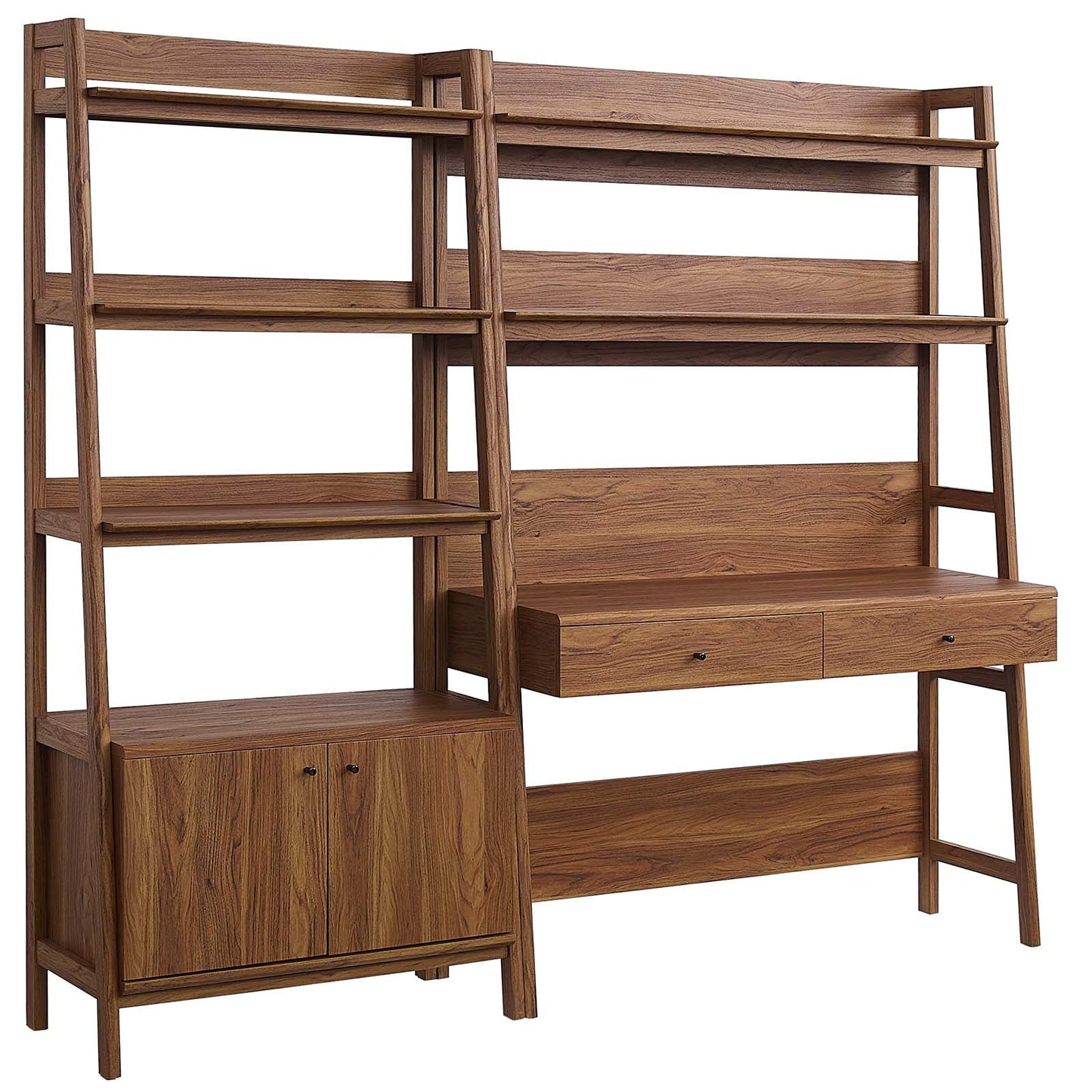 Bixby 2-Piece Wood Office Desk and Bookshelf By Modway - EEI-6112 | Bookcases - 6