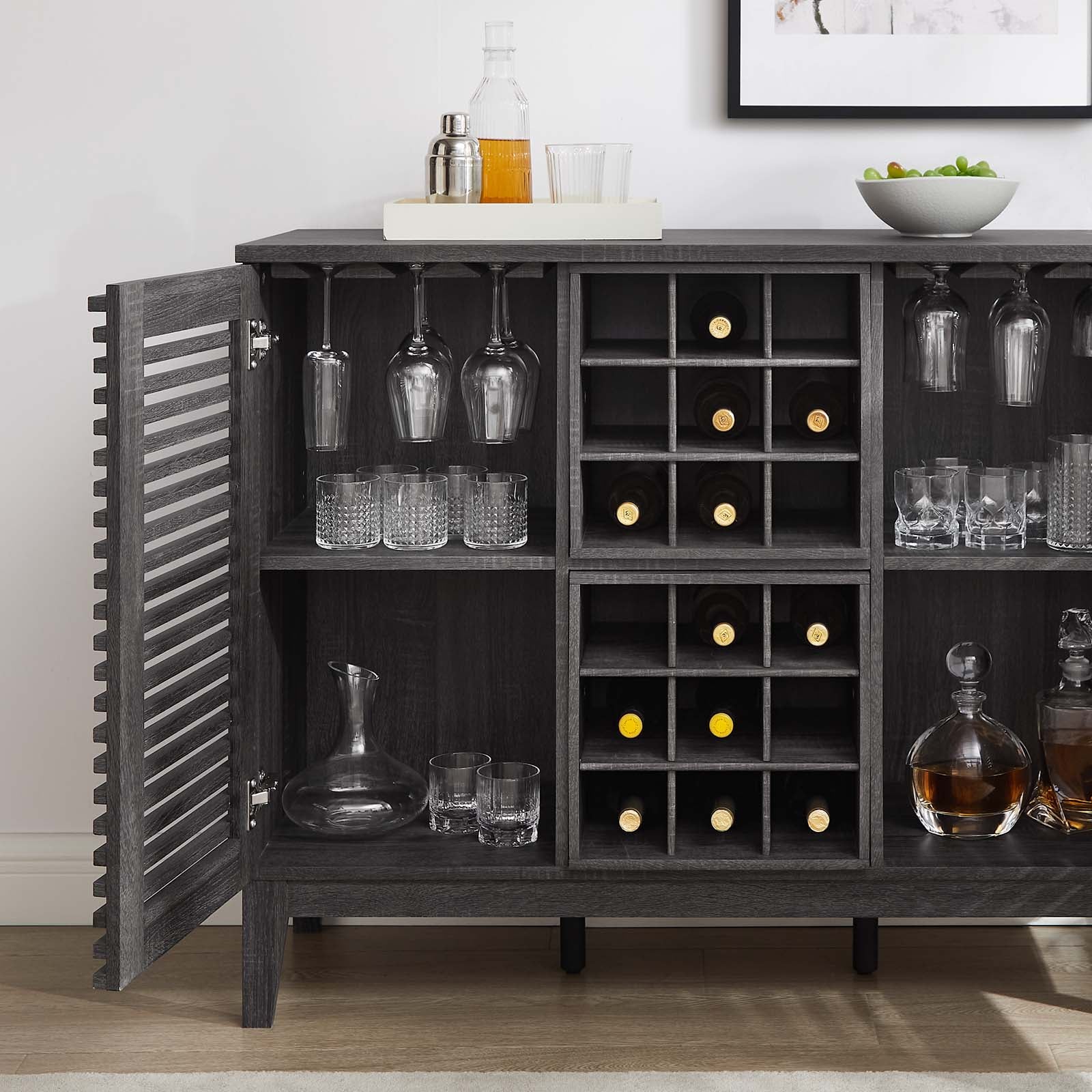 Render Bar Cabinet By Modway - EEI-6156 | Bar Stools | Modishstore - 8