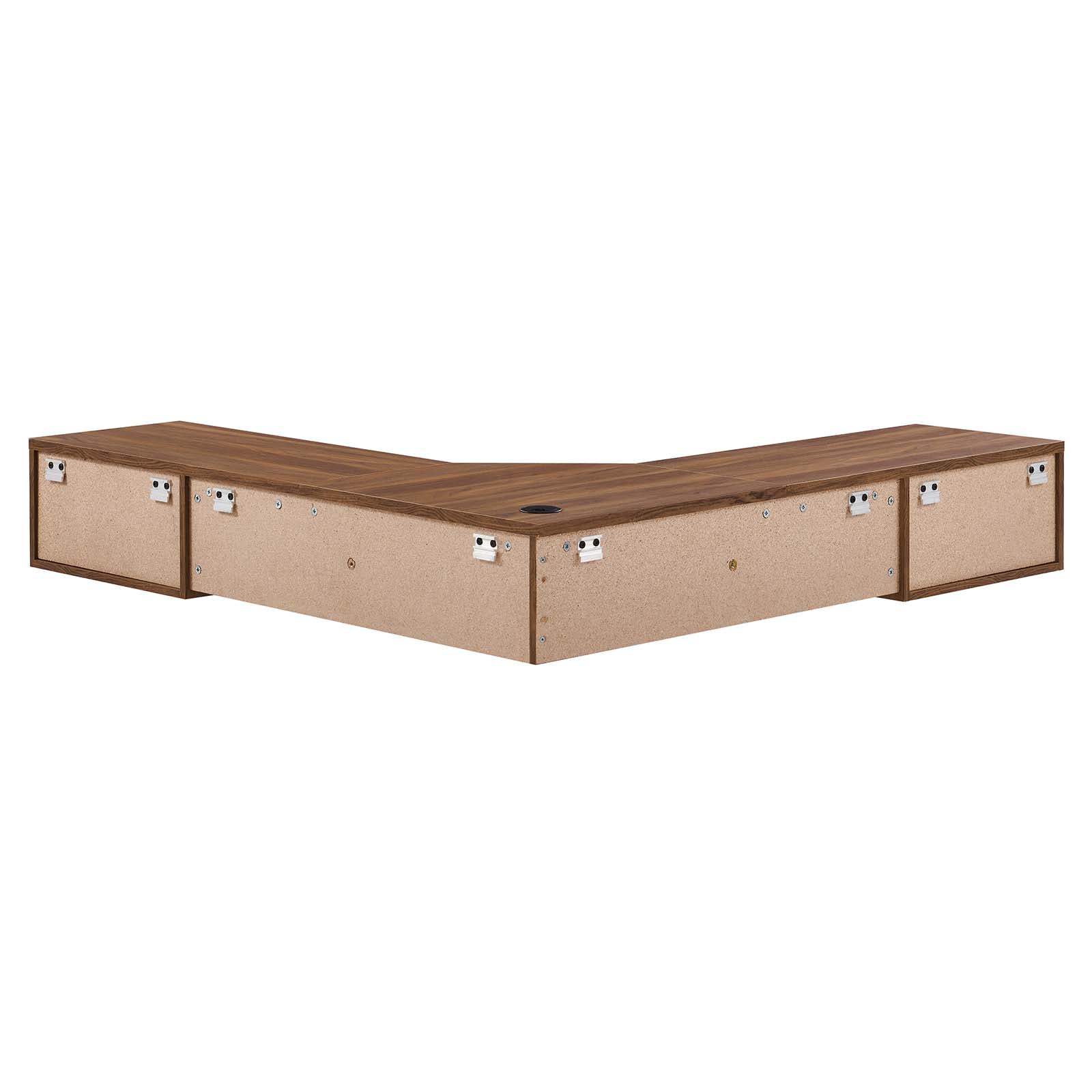 Render Wall Mount Corner Office Desk By Modway - EEI-6181 | Desks | Modishstore - 19