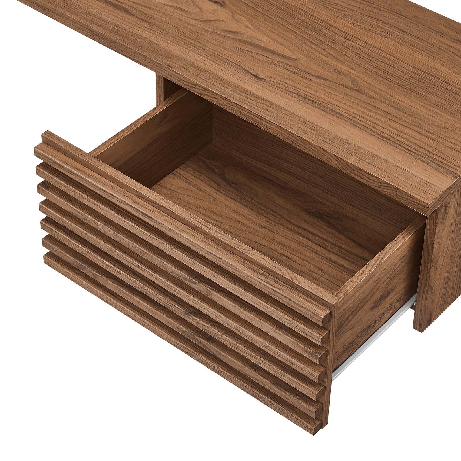 Render Wall Mount Corner Office Desk By Modway - EEI-6181 | Desks | Modishstore - 21