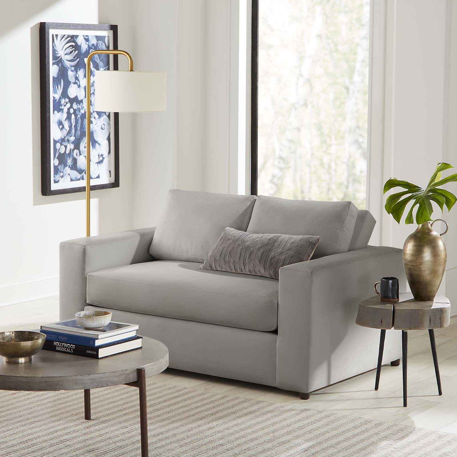 Avendale Velvet Loveseat By Modway - EEI-6189 | Loveseats - 24