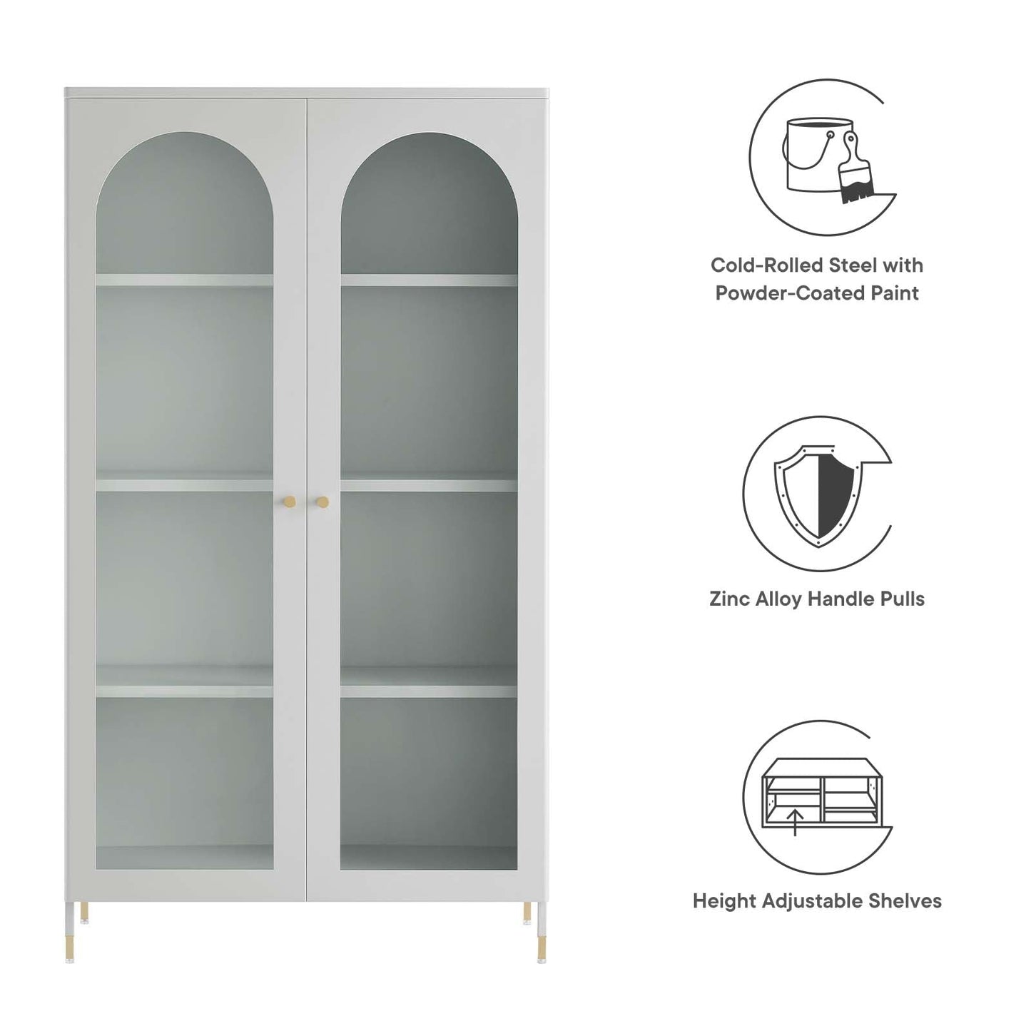 Archway 32" Storage Cabinet By Modway - EEI-6220 | Cabinets - 9