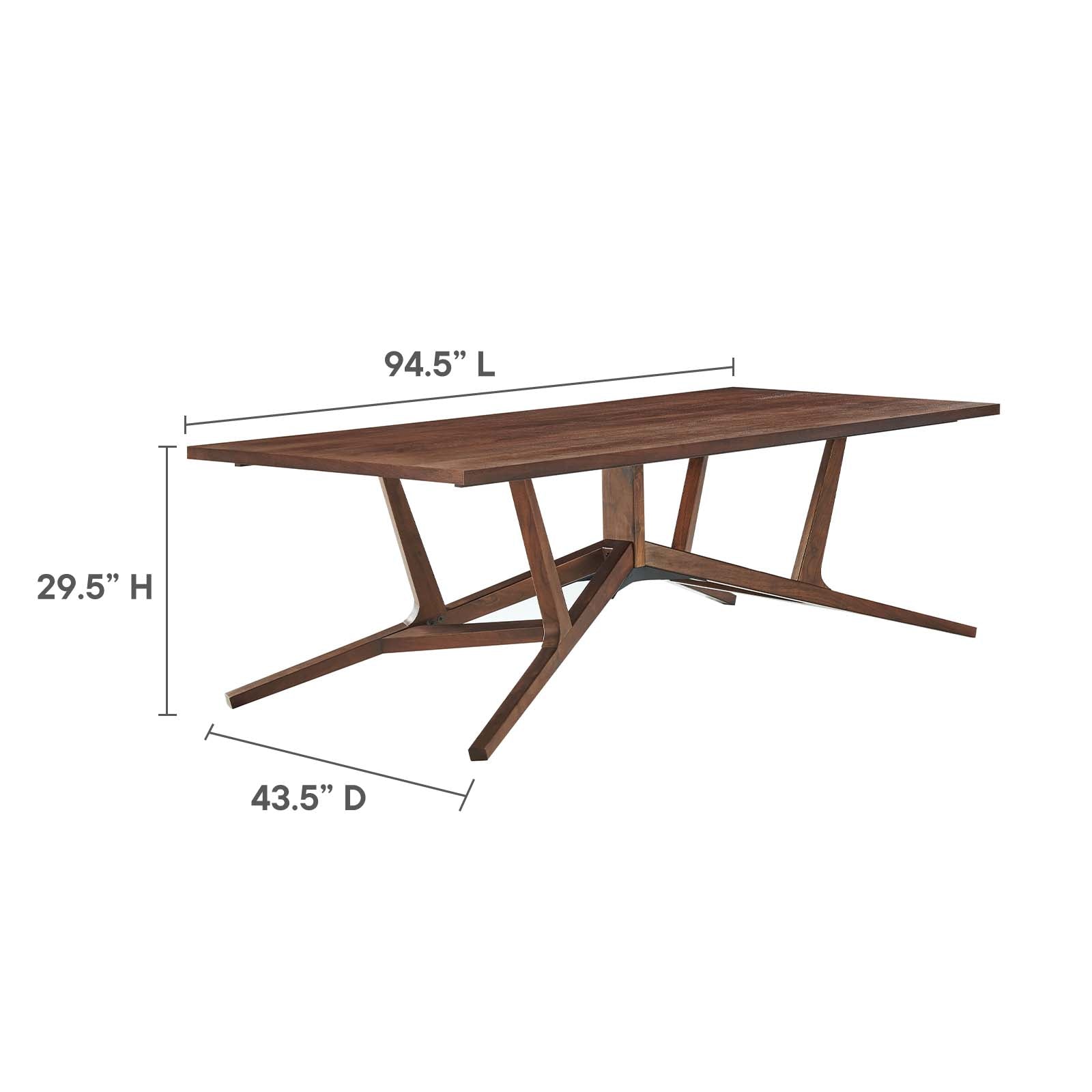 Victor 95” Dining Room Table By Modway - EEI-6227 | Dining Tables | Modway - 3